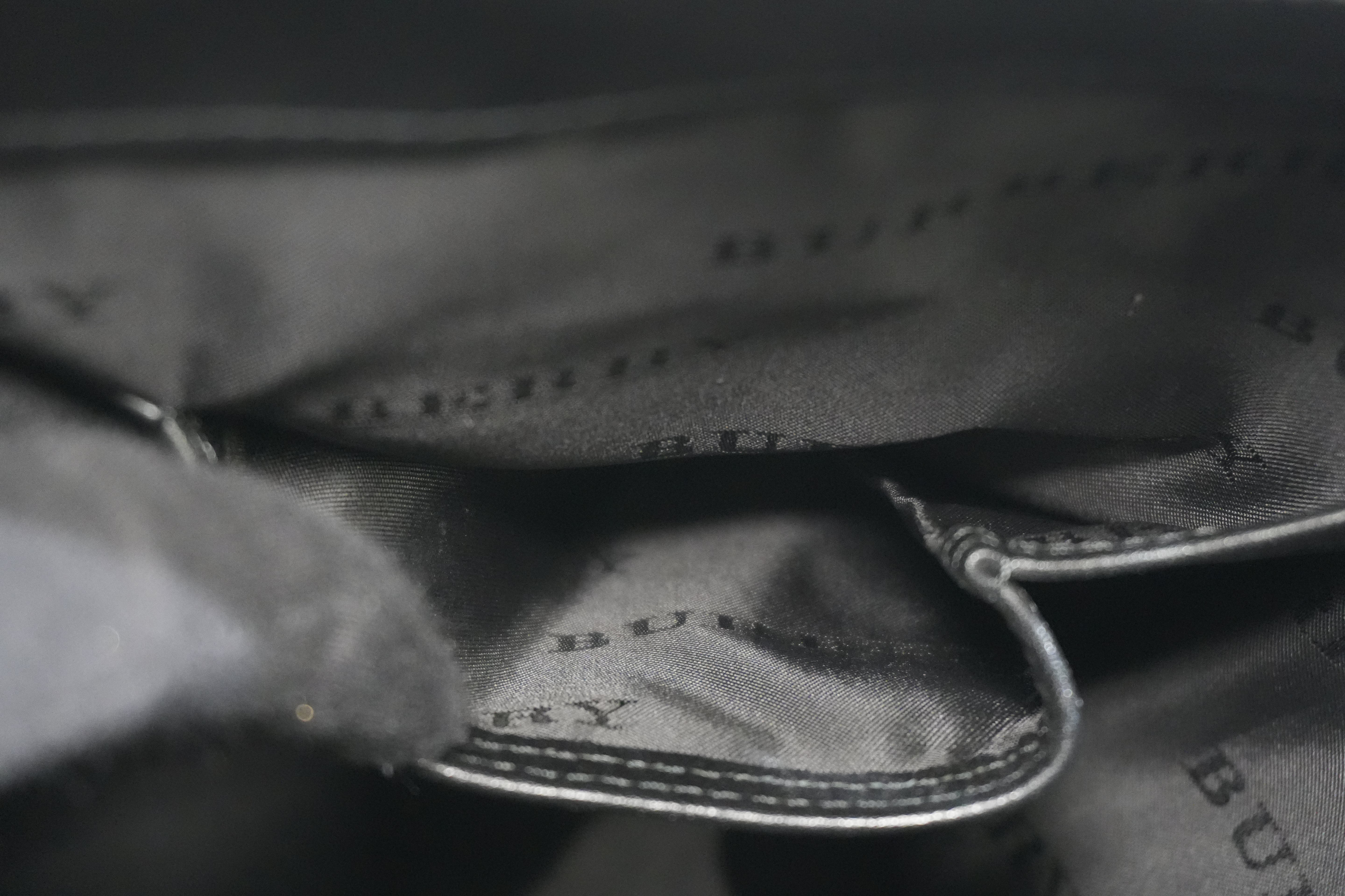 Pre-owned Burberry Briefcase Handbag Black