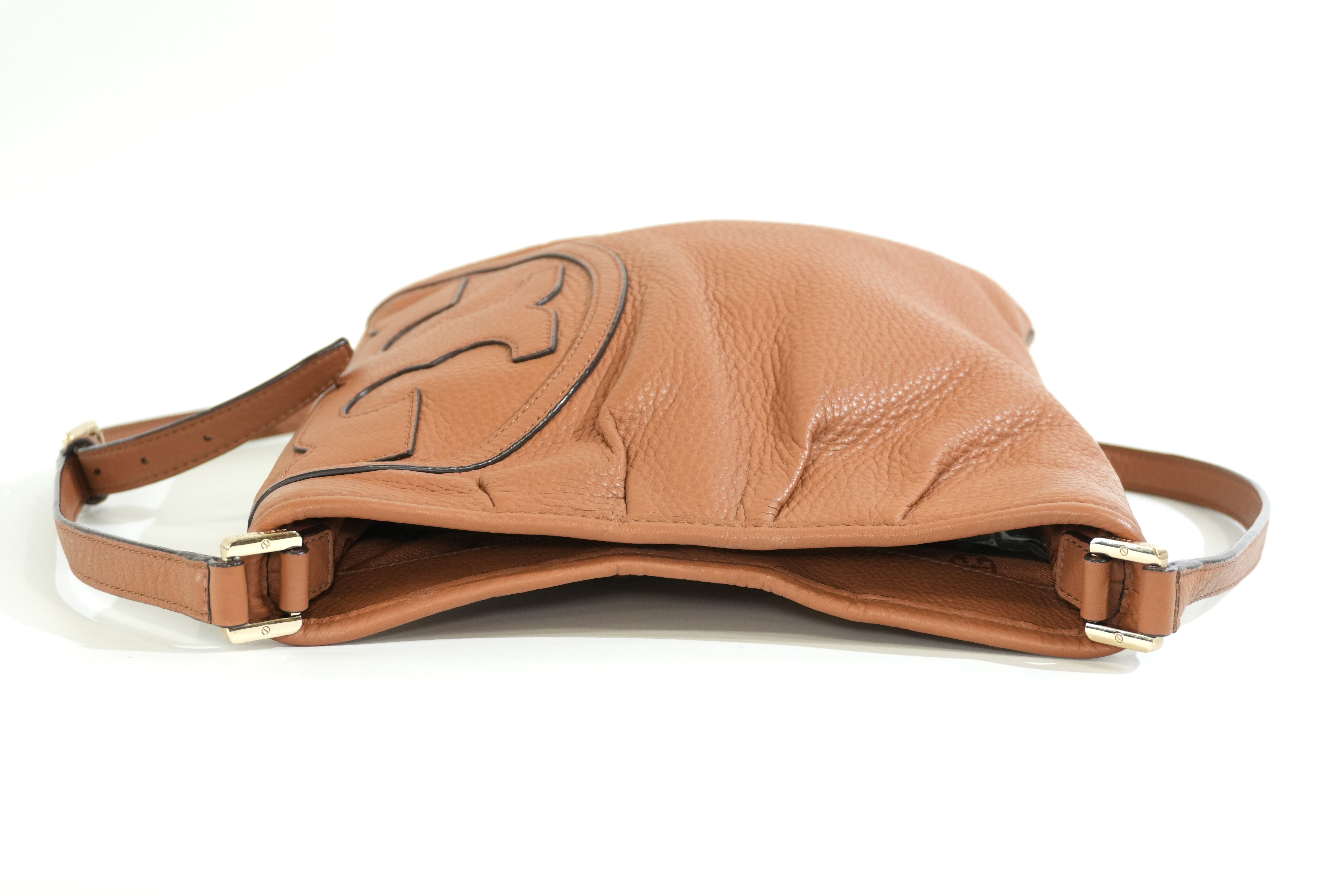 Pre-owned Tory Burch Crossbody Bag Brown