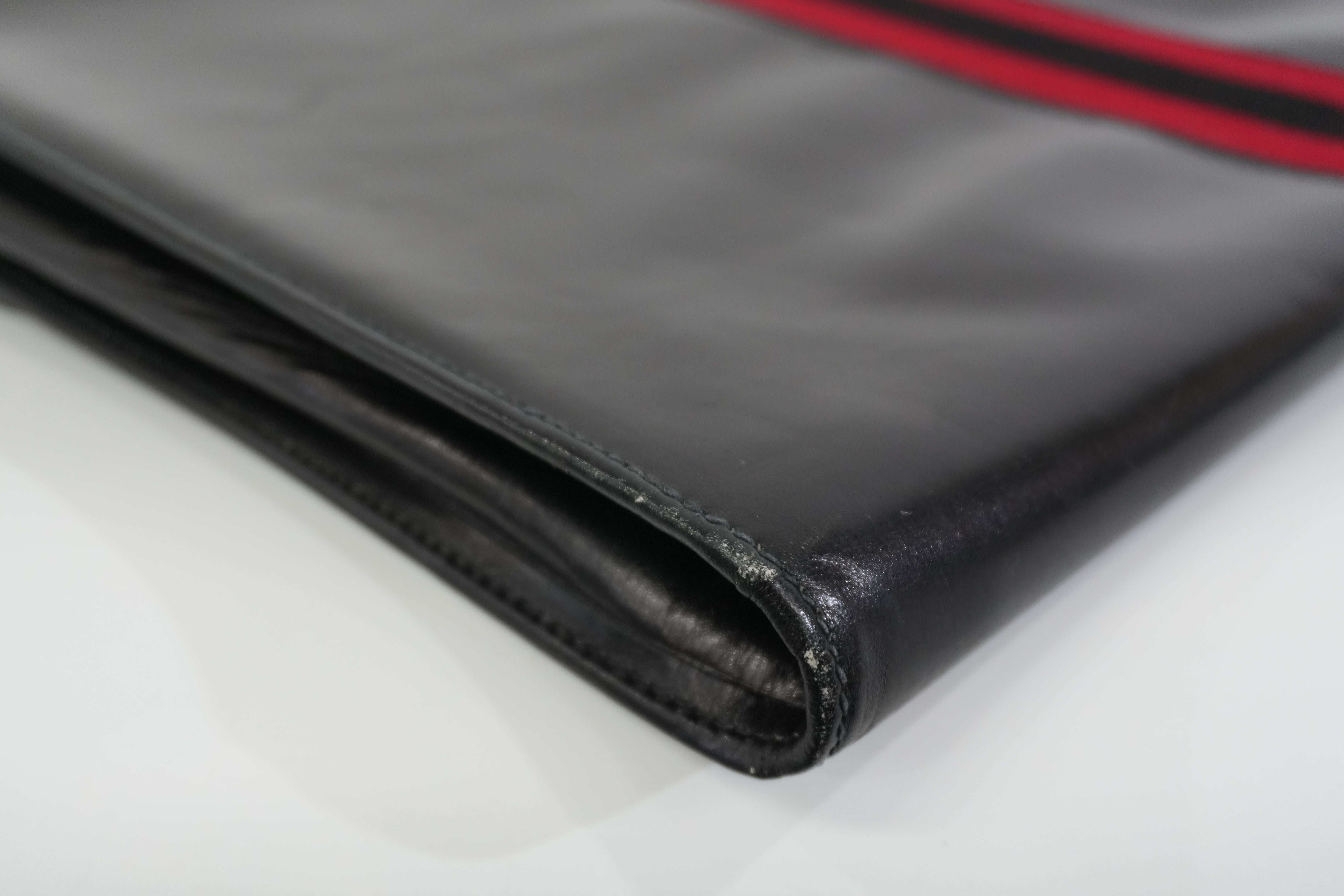 Pre-owned Gucci Laptop Case Black