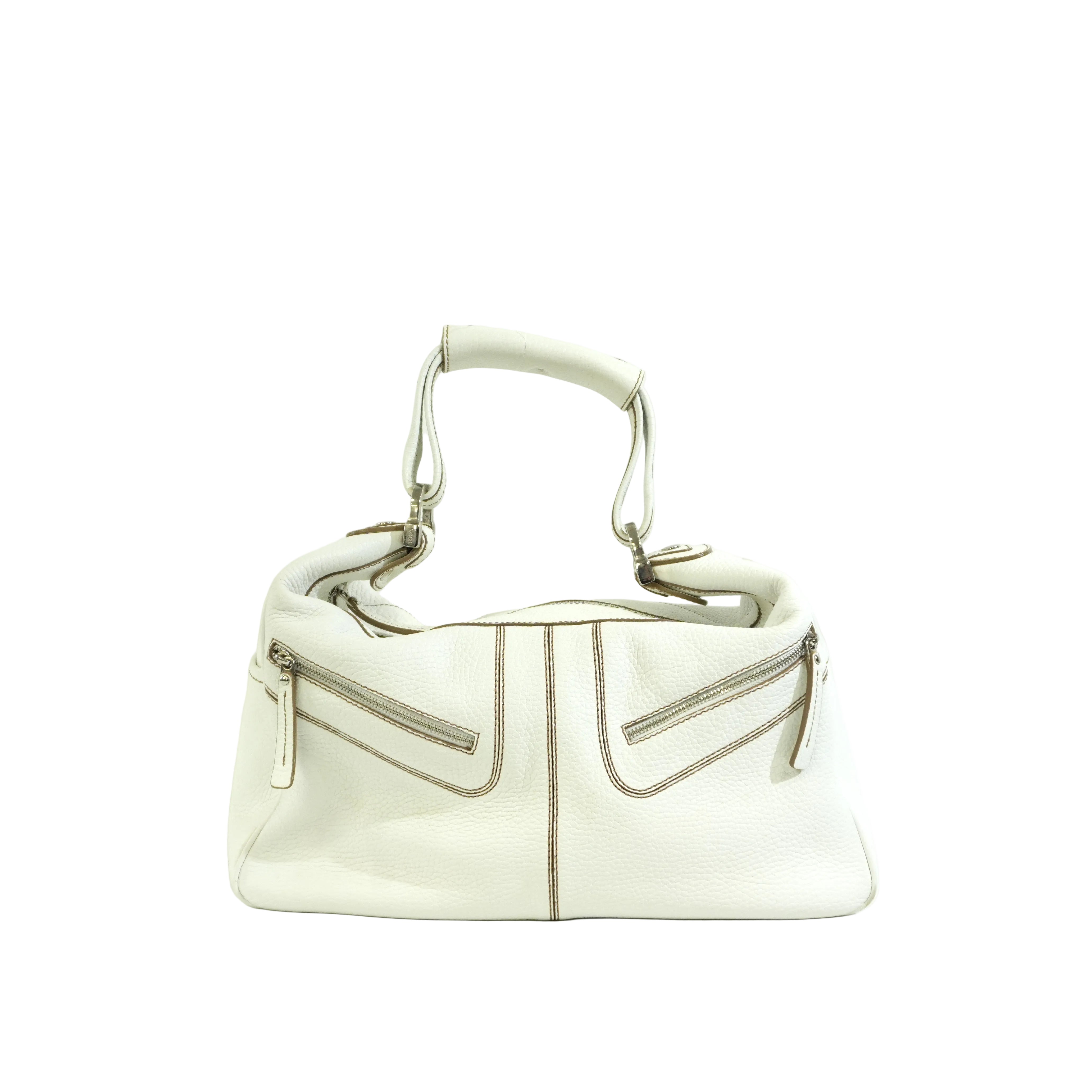 Pre-owned Tods Handbag White