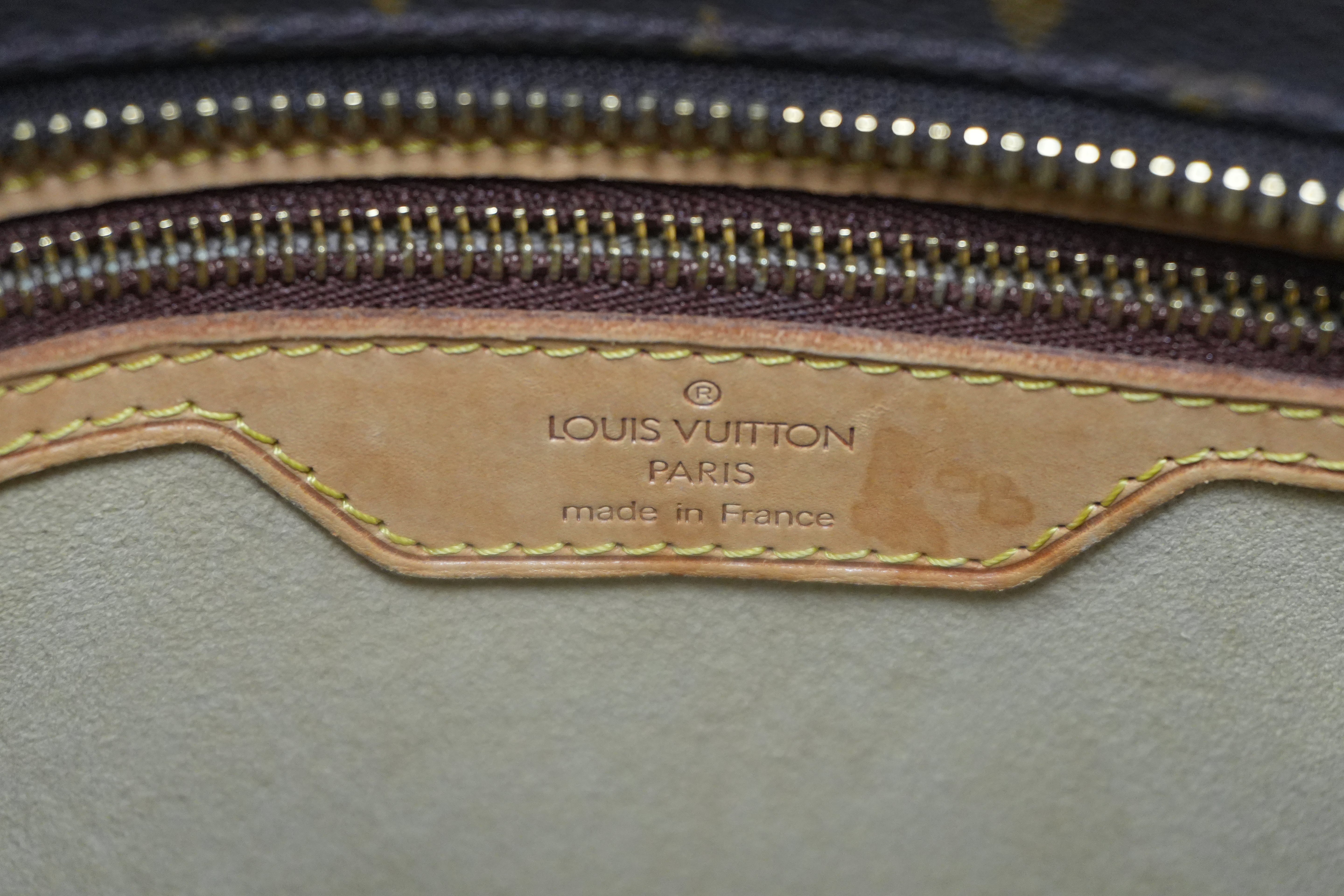 Louis Vuitton Luco Shoulder Tote Bag Used