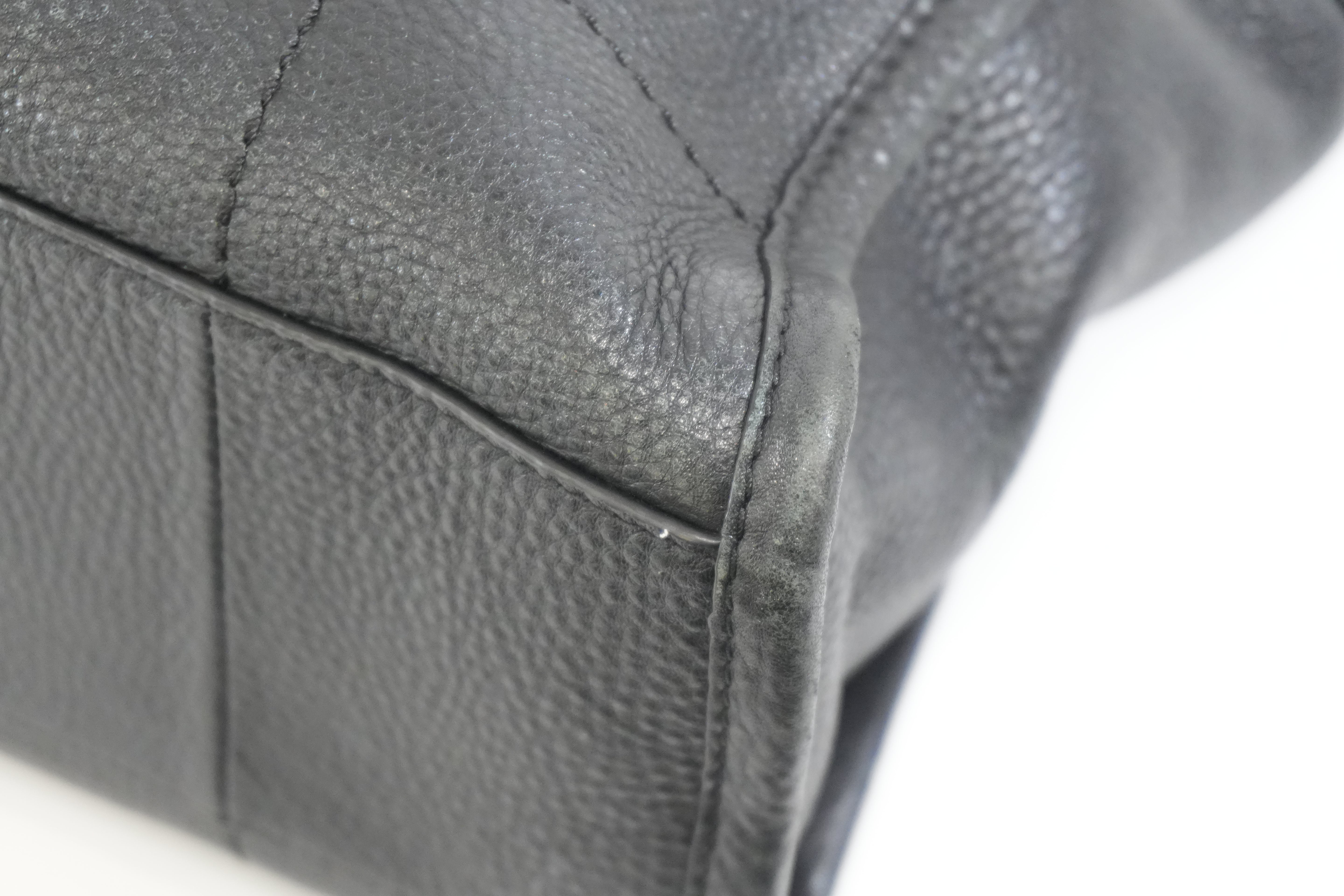 Pre-owned Tory Burch Chain Tote Bag Black