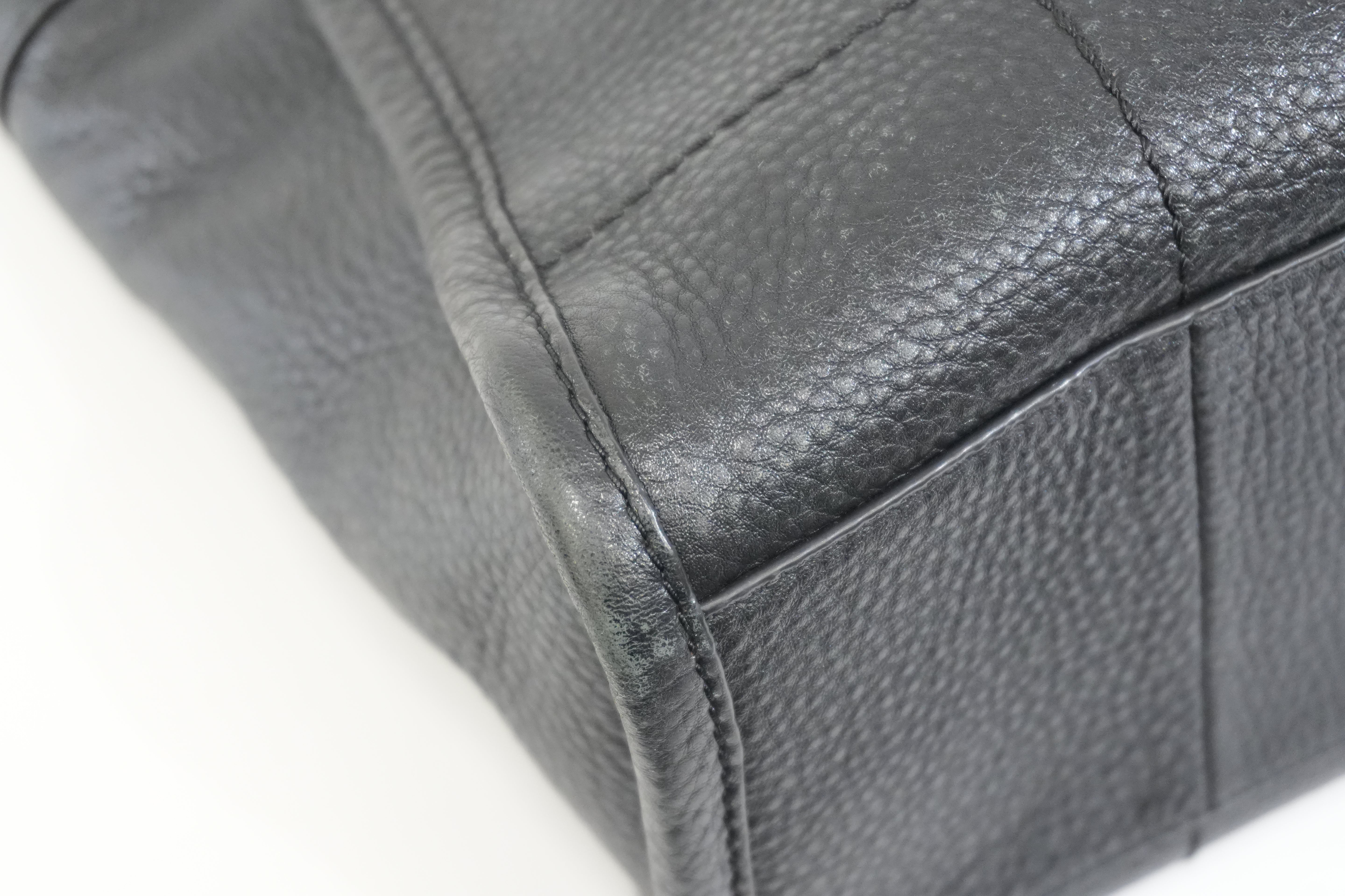 Pre-owned Tory Burch Chain Tote Bag Black