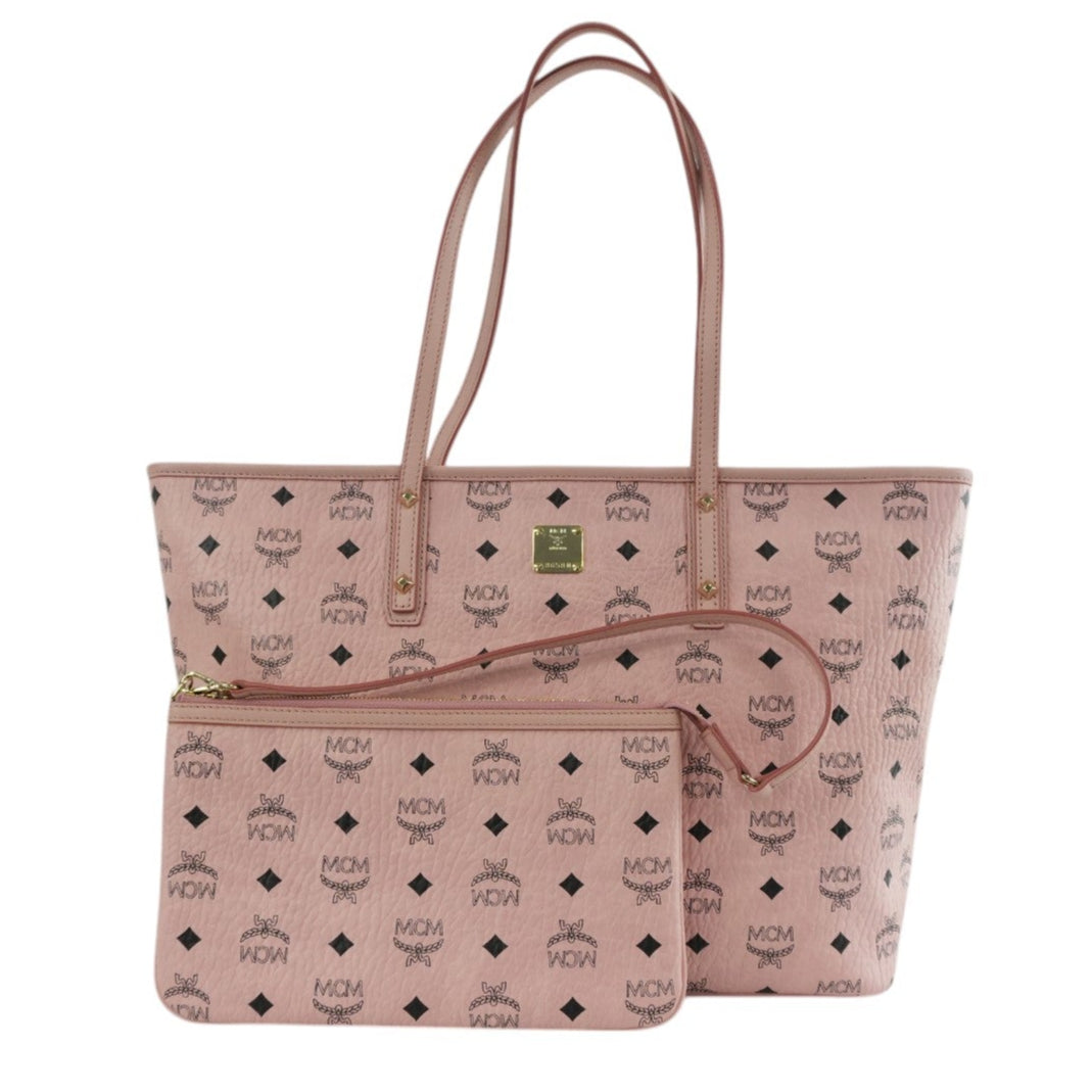 MCM Tote Bag Pink Used