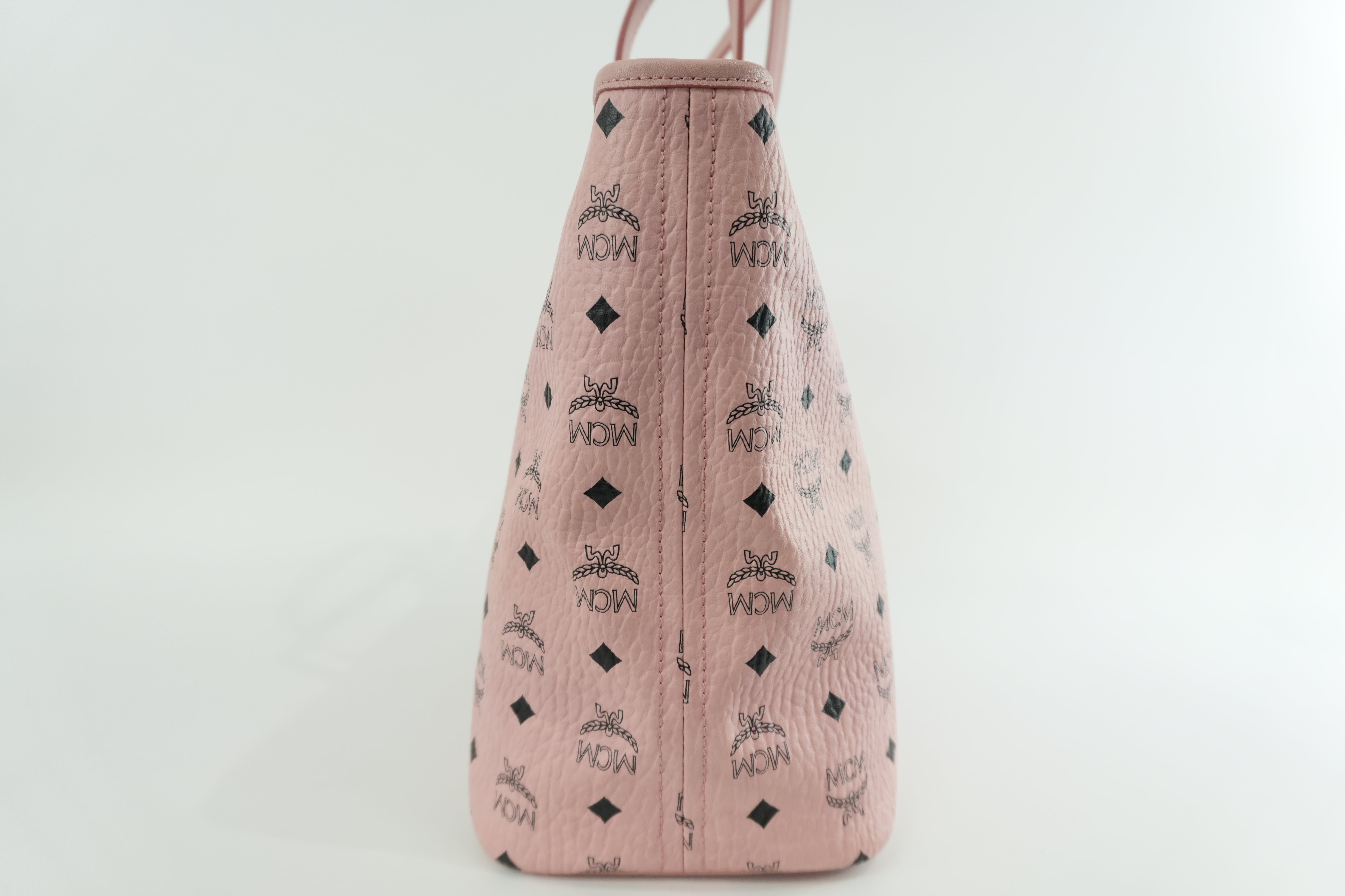 MCM Tote Bag Pink Used