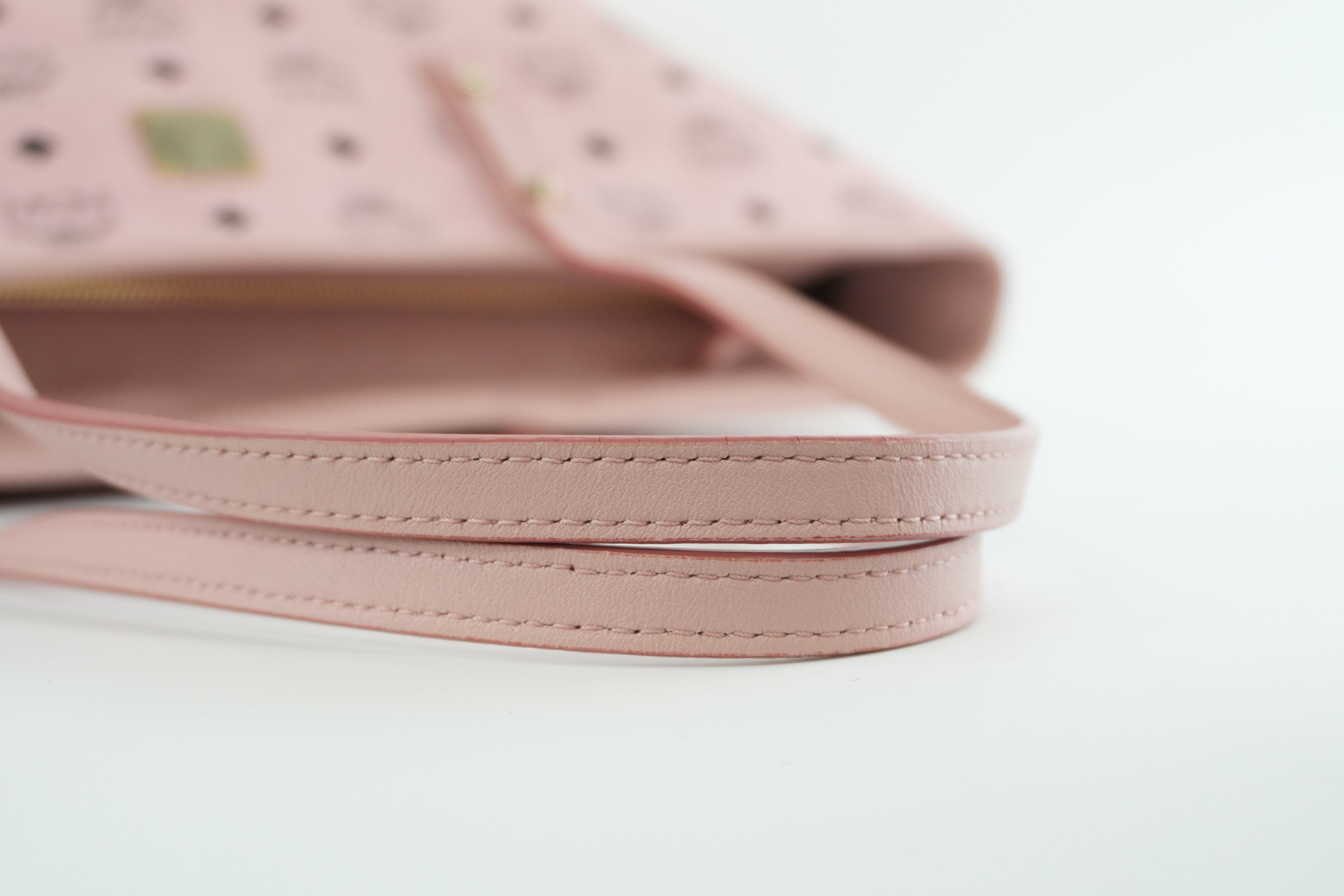 MCM Tote Bag Pink Used