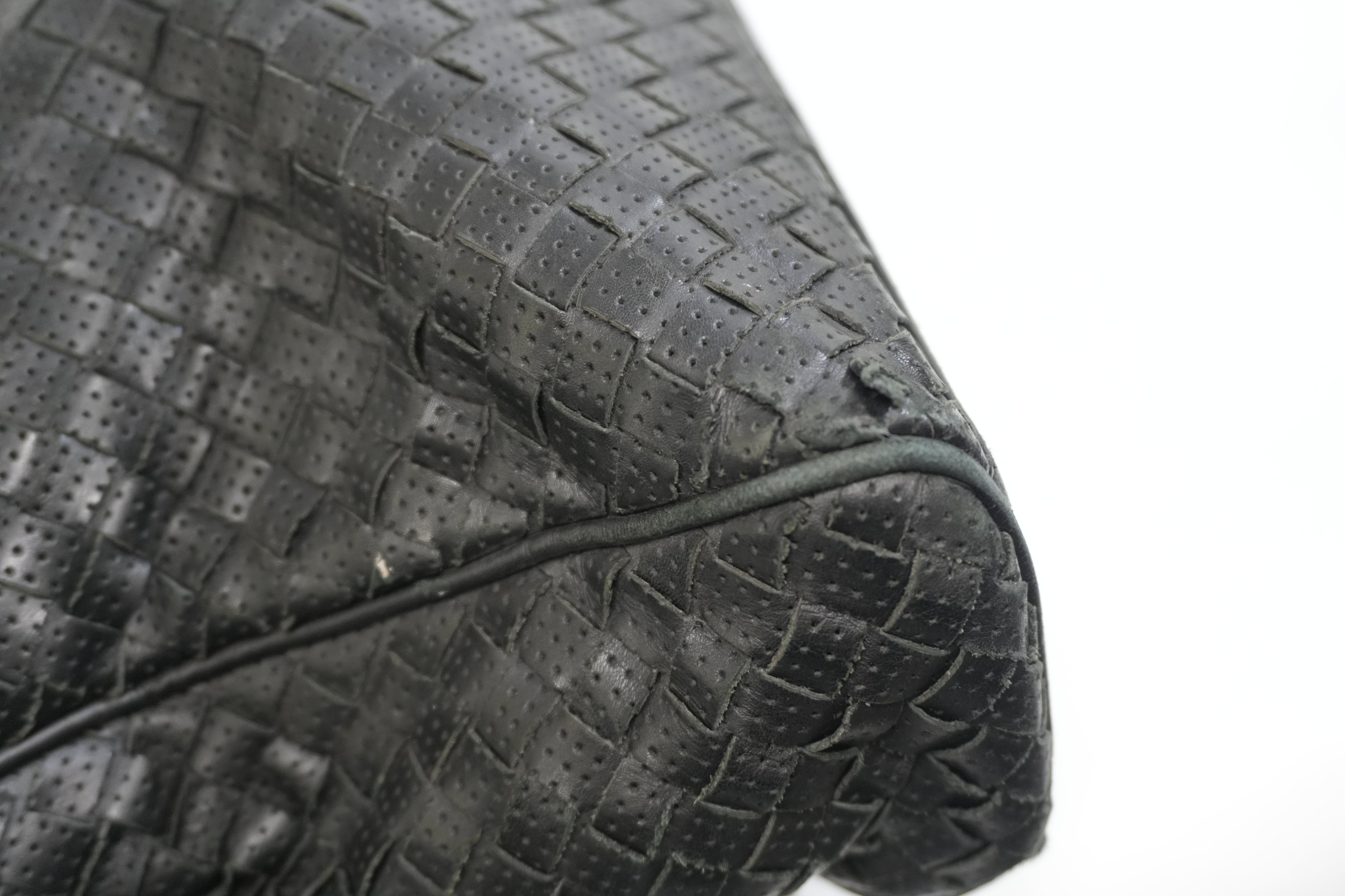 Pre-owned Bottega Business Bag Black