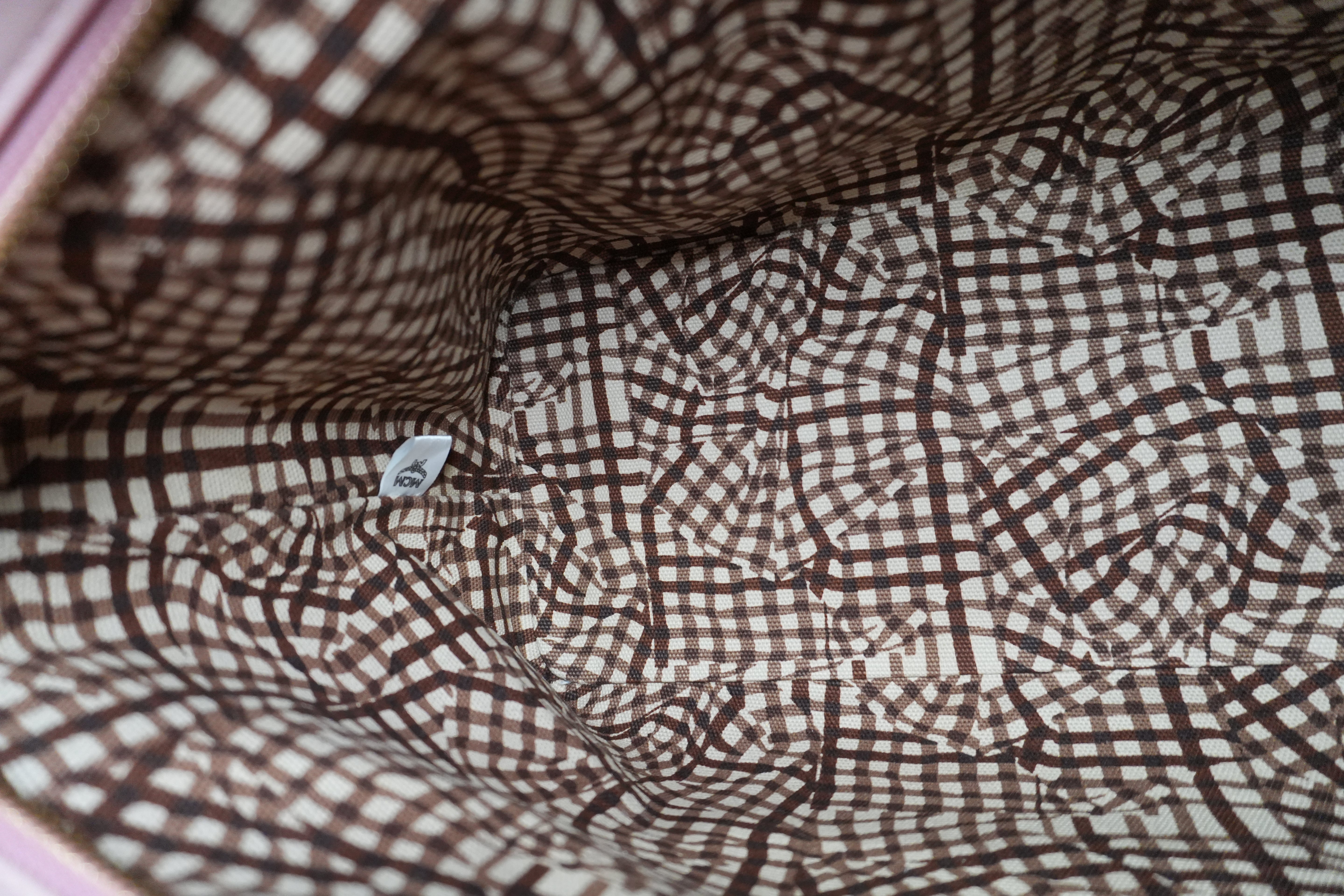 MCM Tote Bag Pink Used