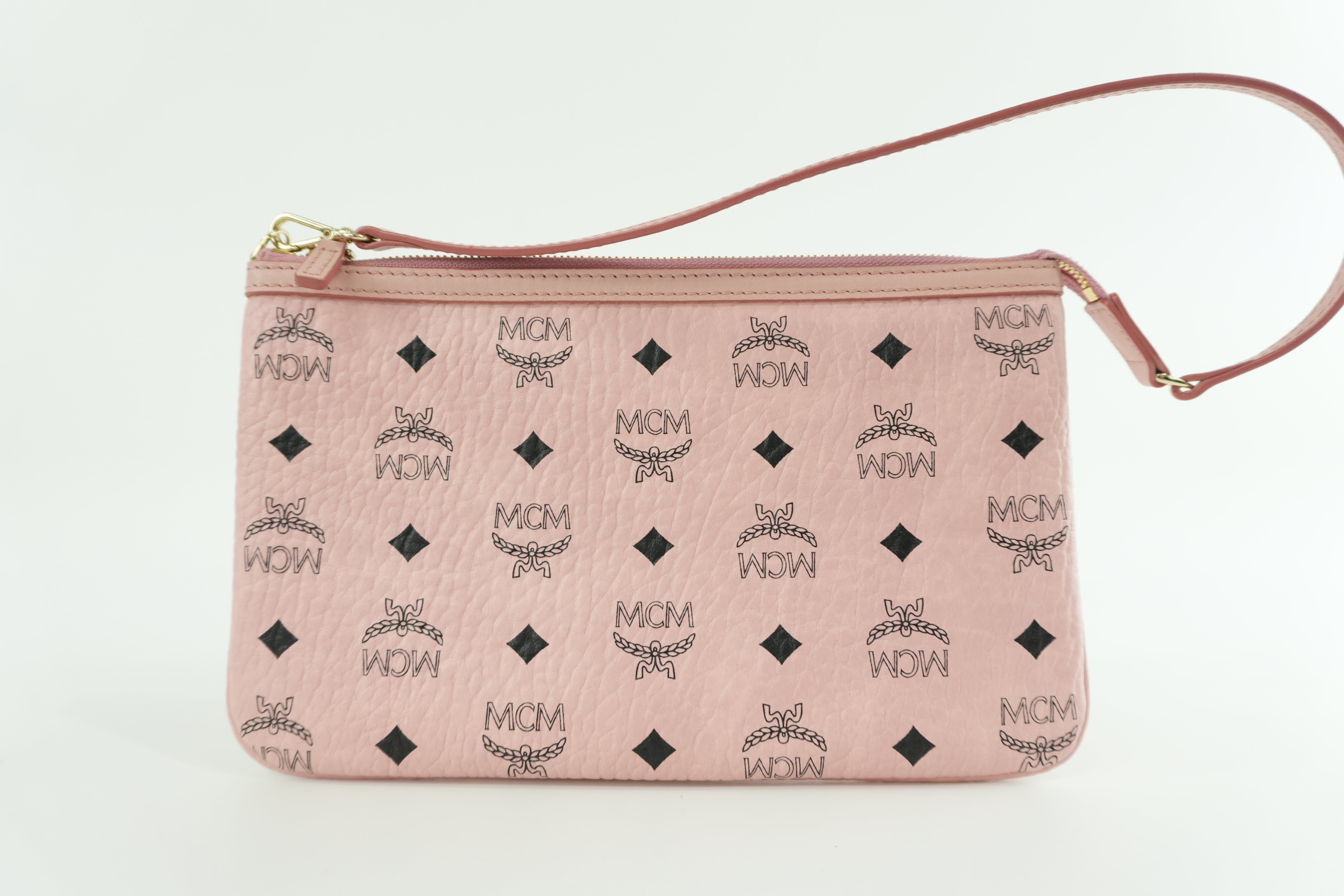 MCM Tote Bag Pink Used