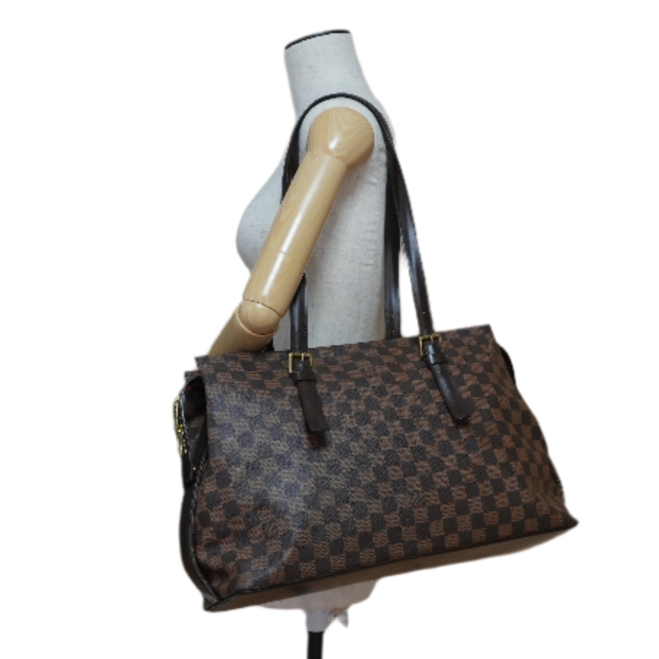 Louis Vuitton Damier Ebene Chelsea Tote Bag Used