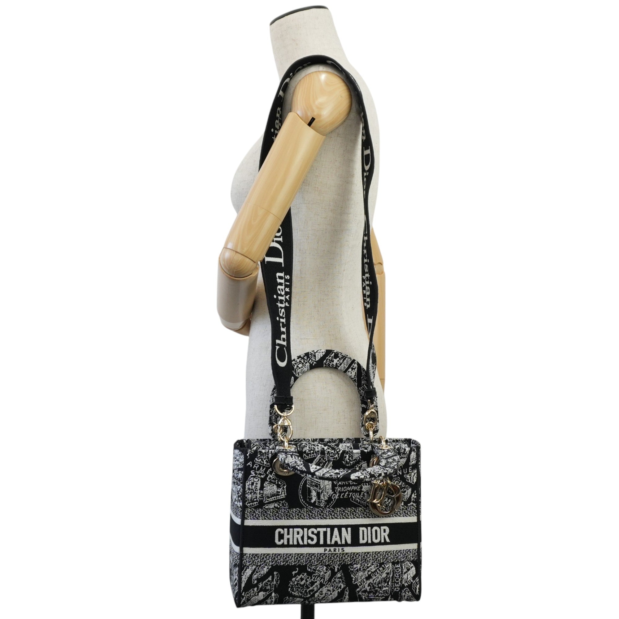 Christian Dior Lady D-Lite Shoulder Strap Used