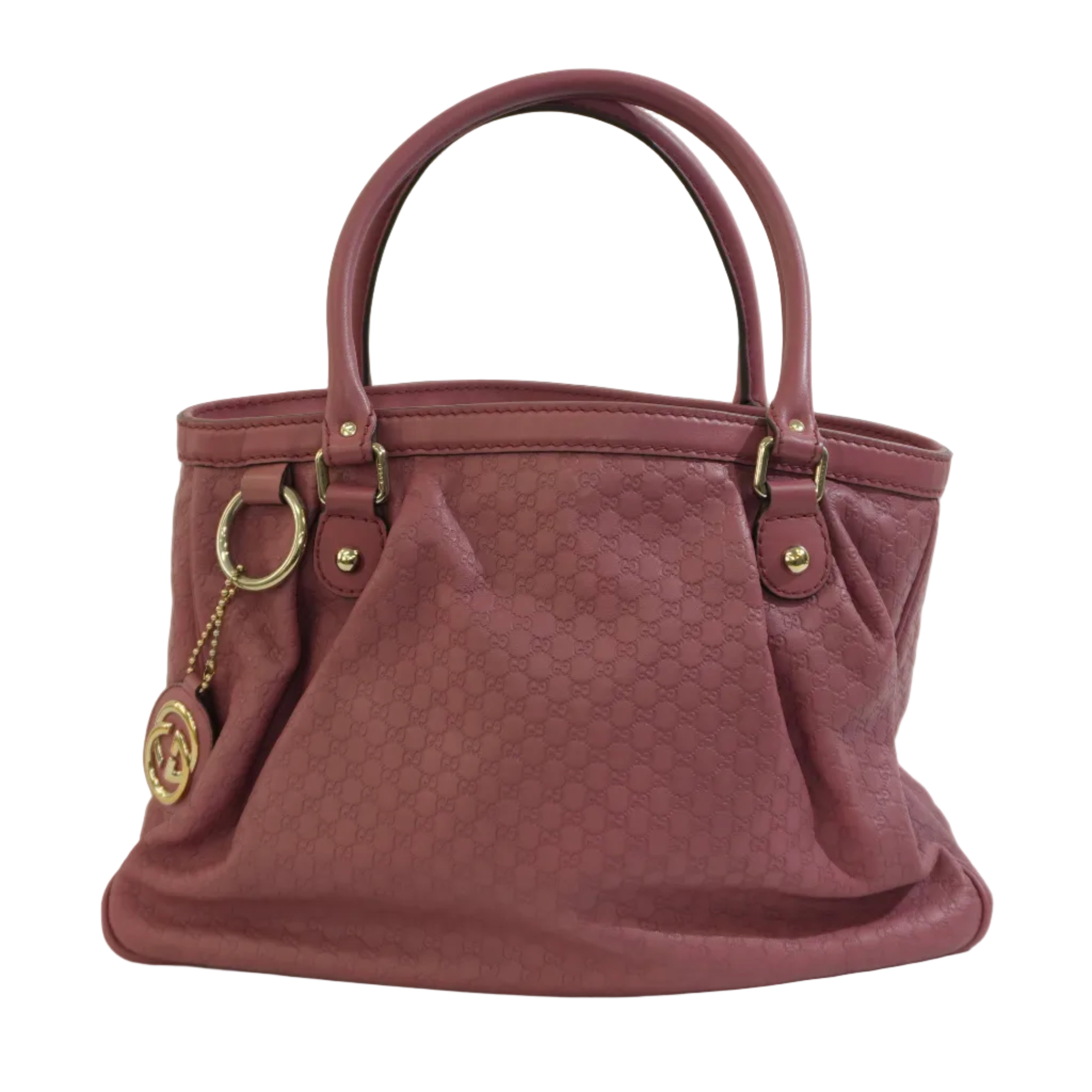 Pre-owned Gucci MIcroguccisima Shoulder Bag Pink