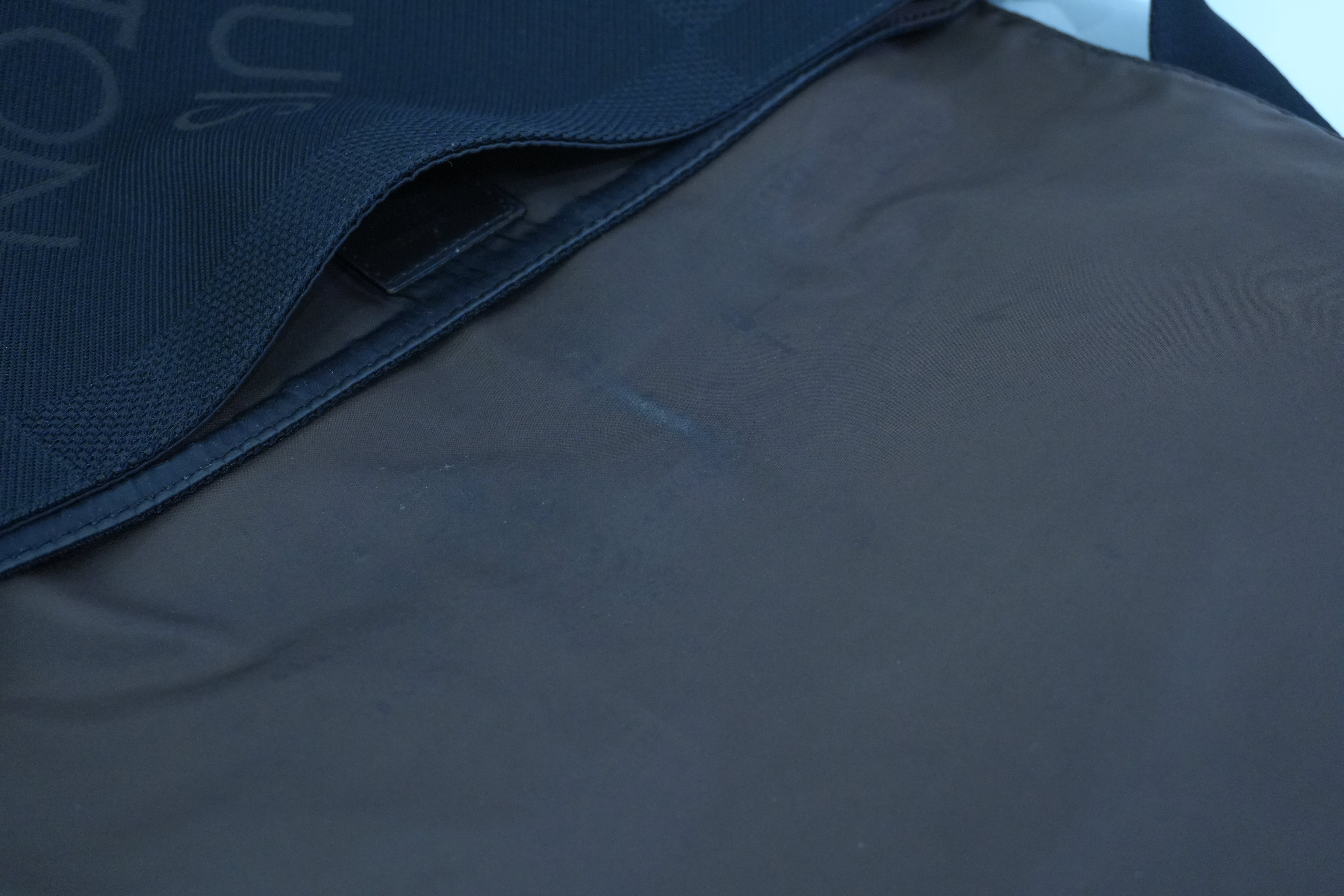 Pre-owned Louis Vuitton Canvas Shoulder Bag Black