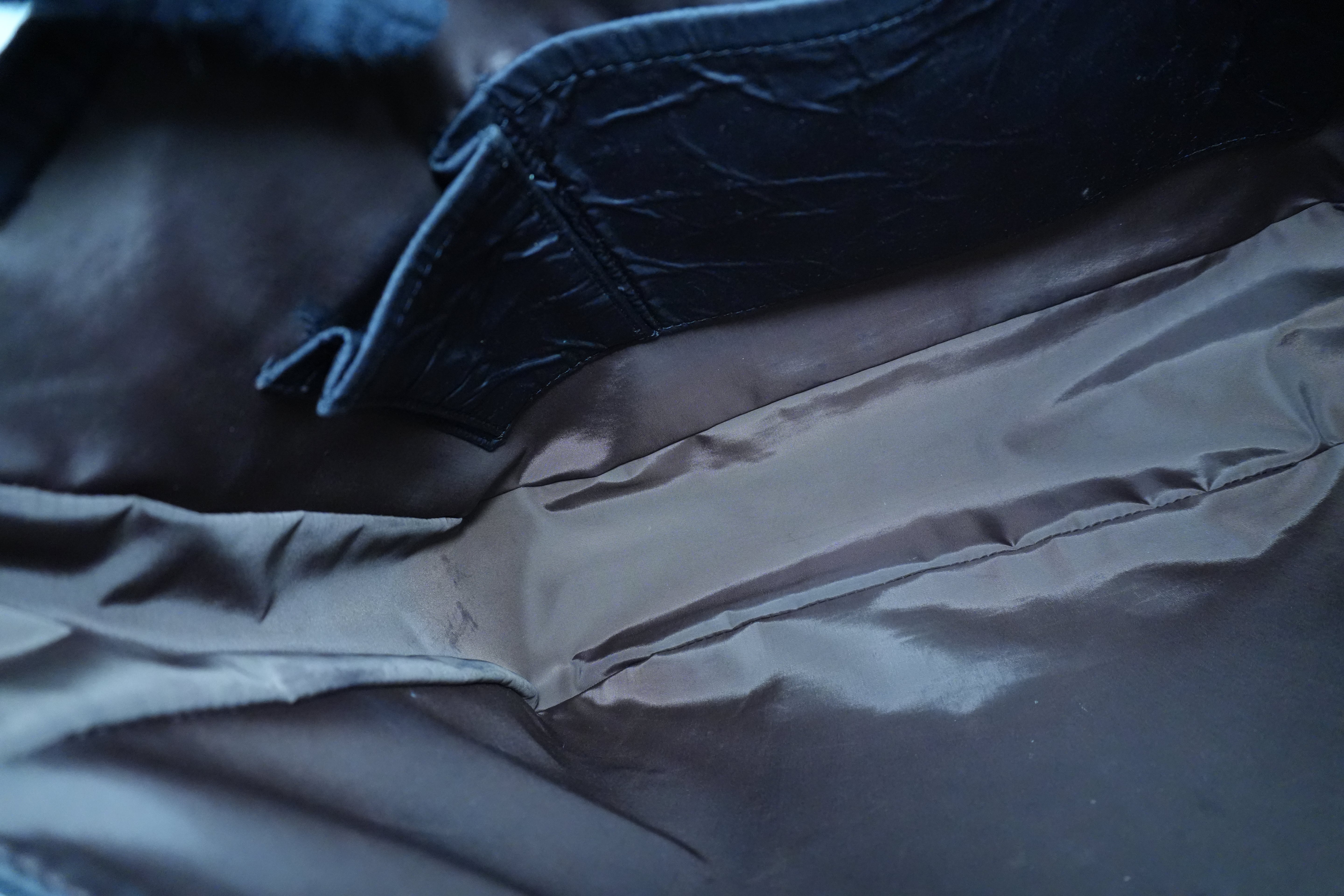 Pre-owned Louis Vuitton Canvas Shoulder Bag Black