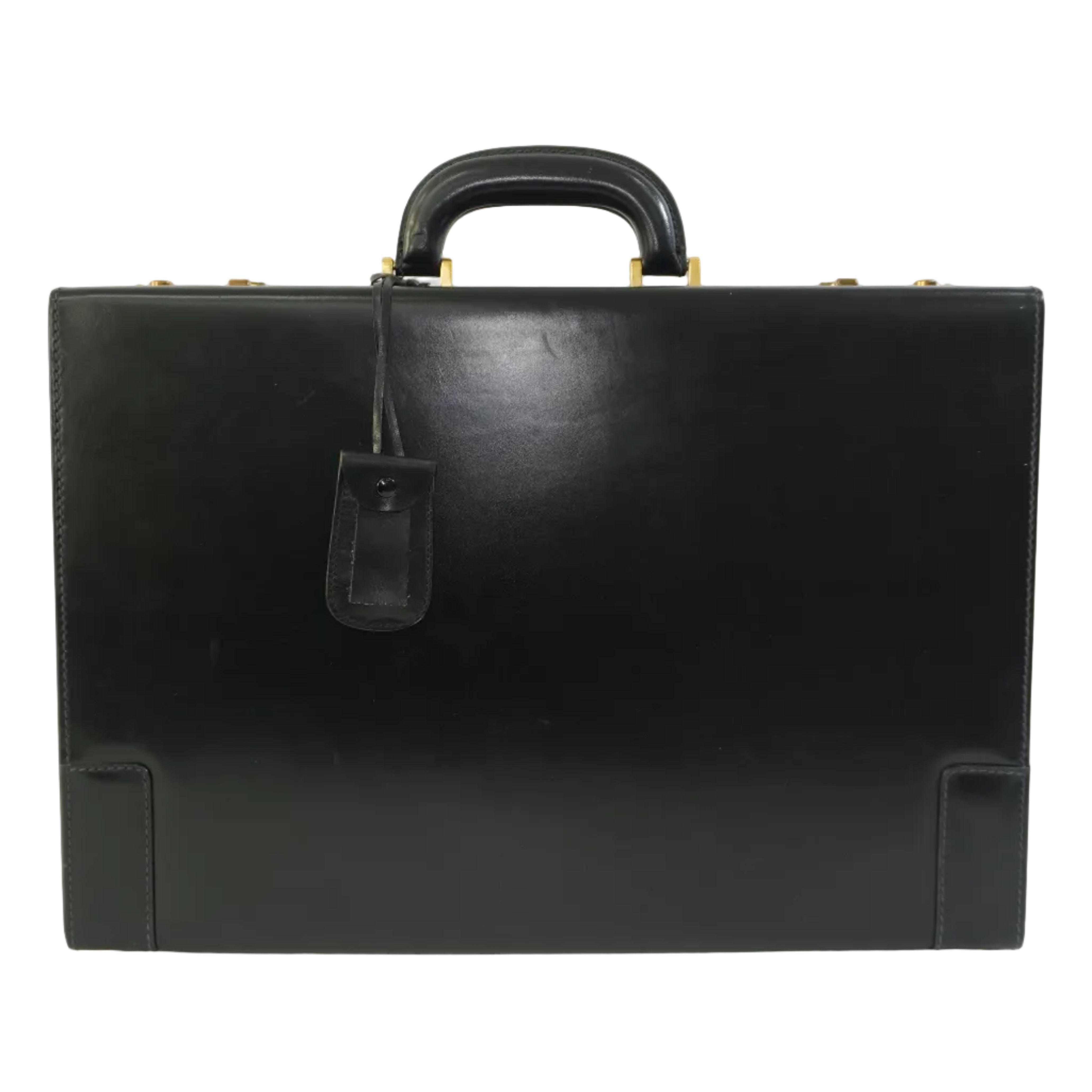 Pre-owned Celine Briefcase Handbag Black