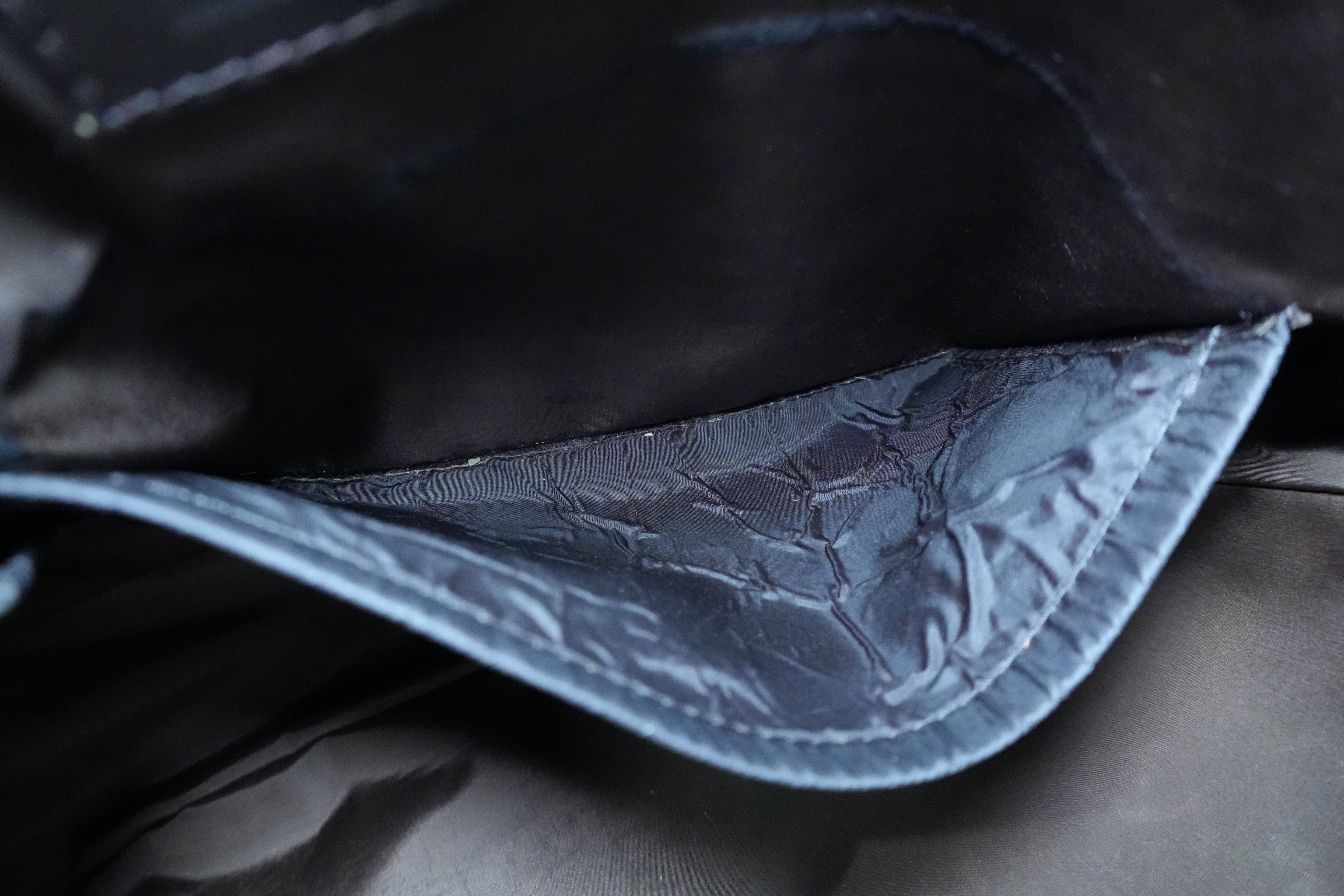 Pre-owned Louis Vuitton Canvas Shoulder Bag Black