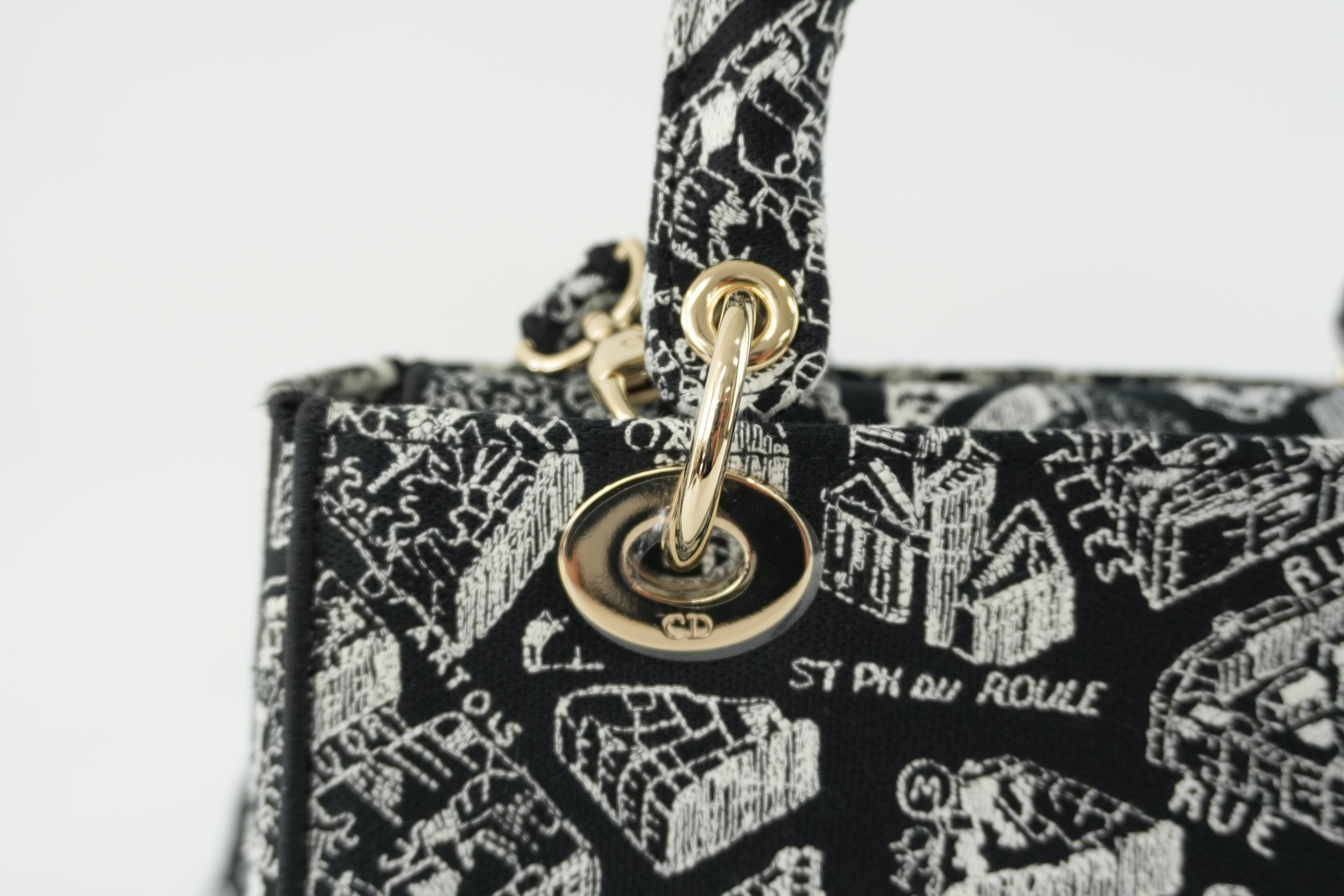 Christian Dior Lady D-Lite Shoulder Strap Used