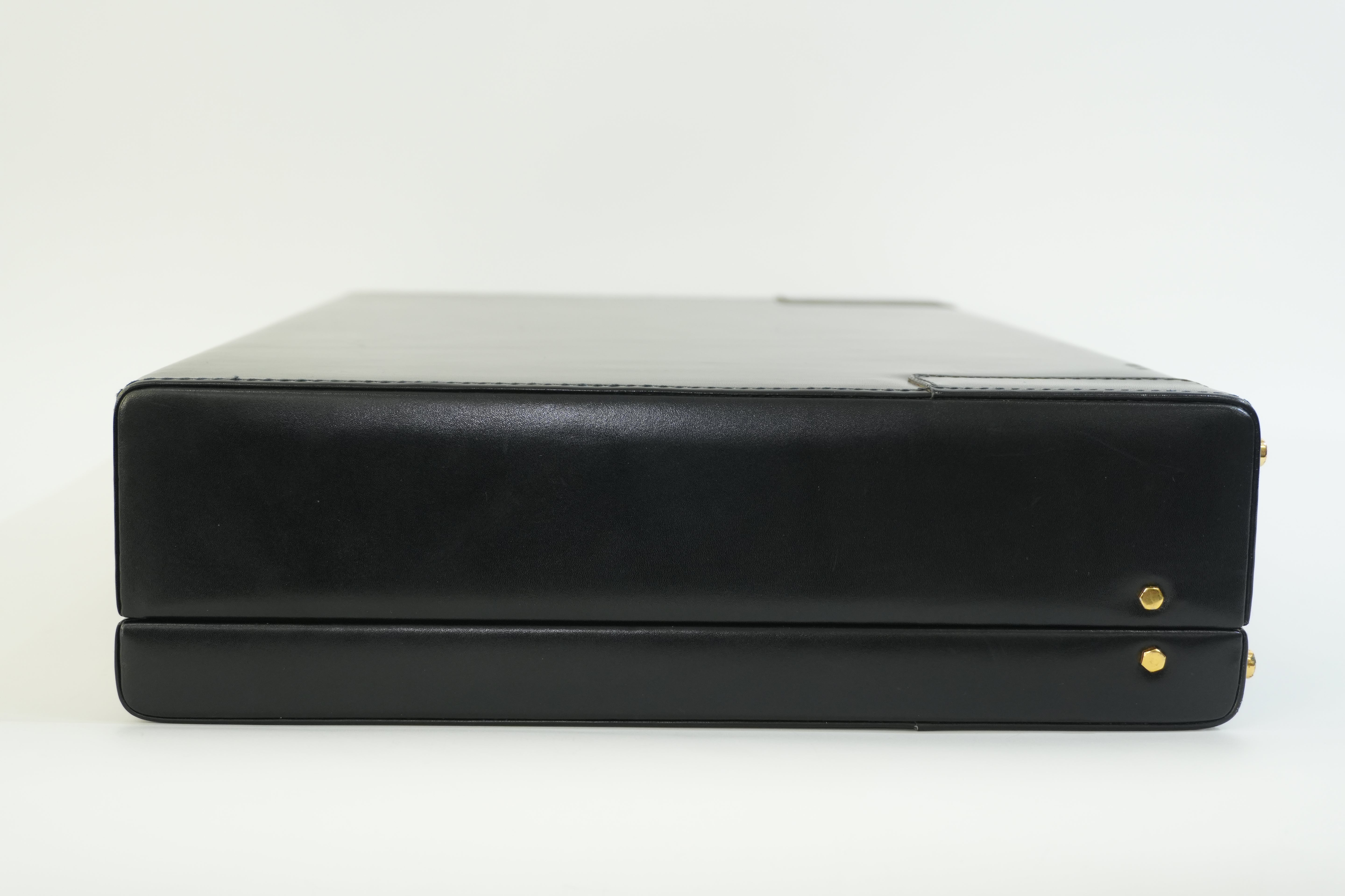Pre-owned Celine Briefcase Handbag Black