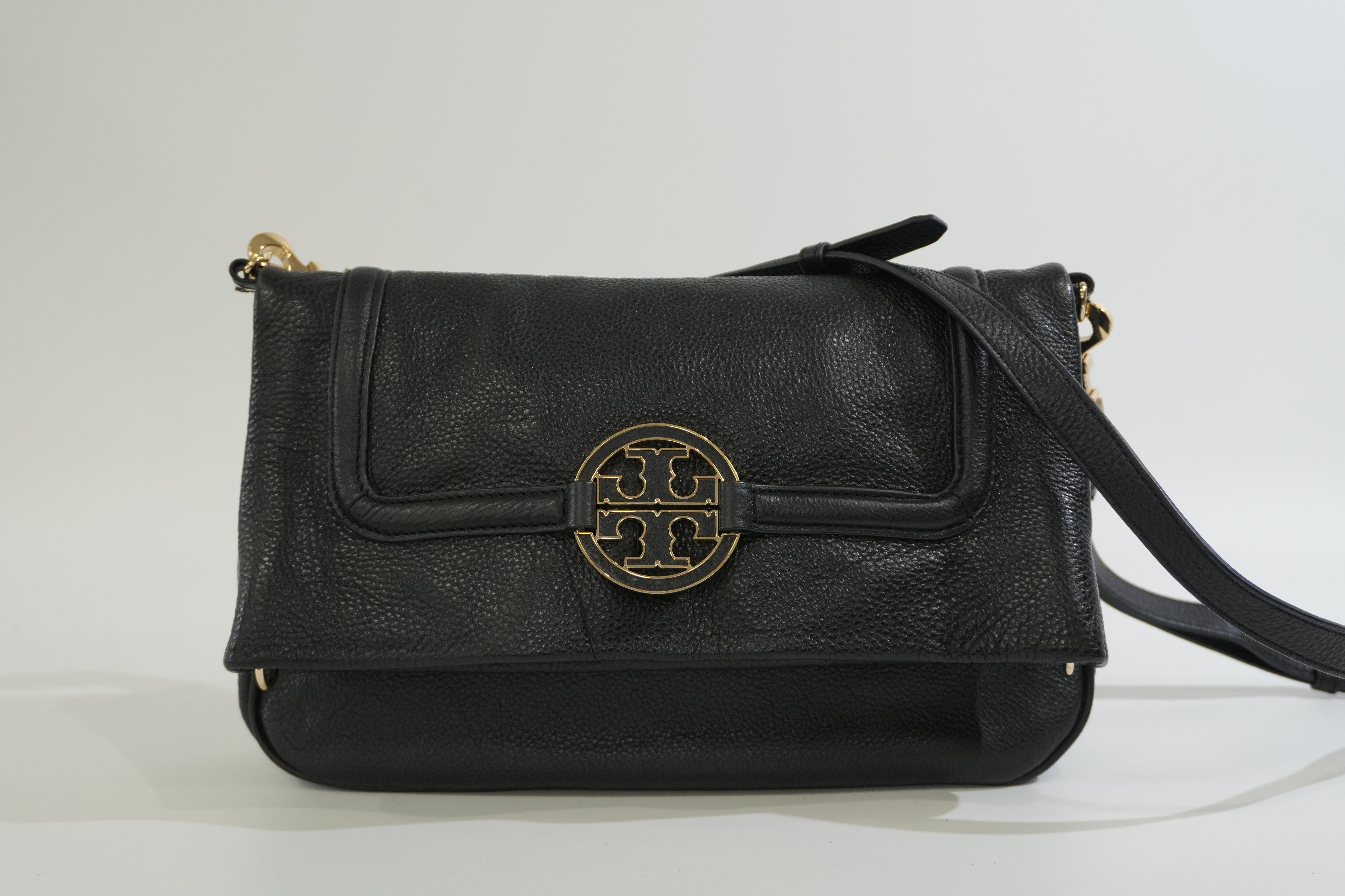 Pre-owned Tory Burch Shoulder Bag Black