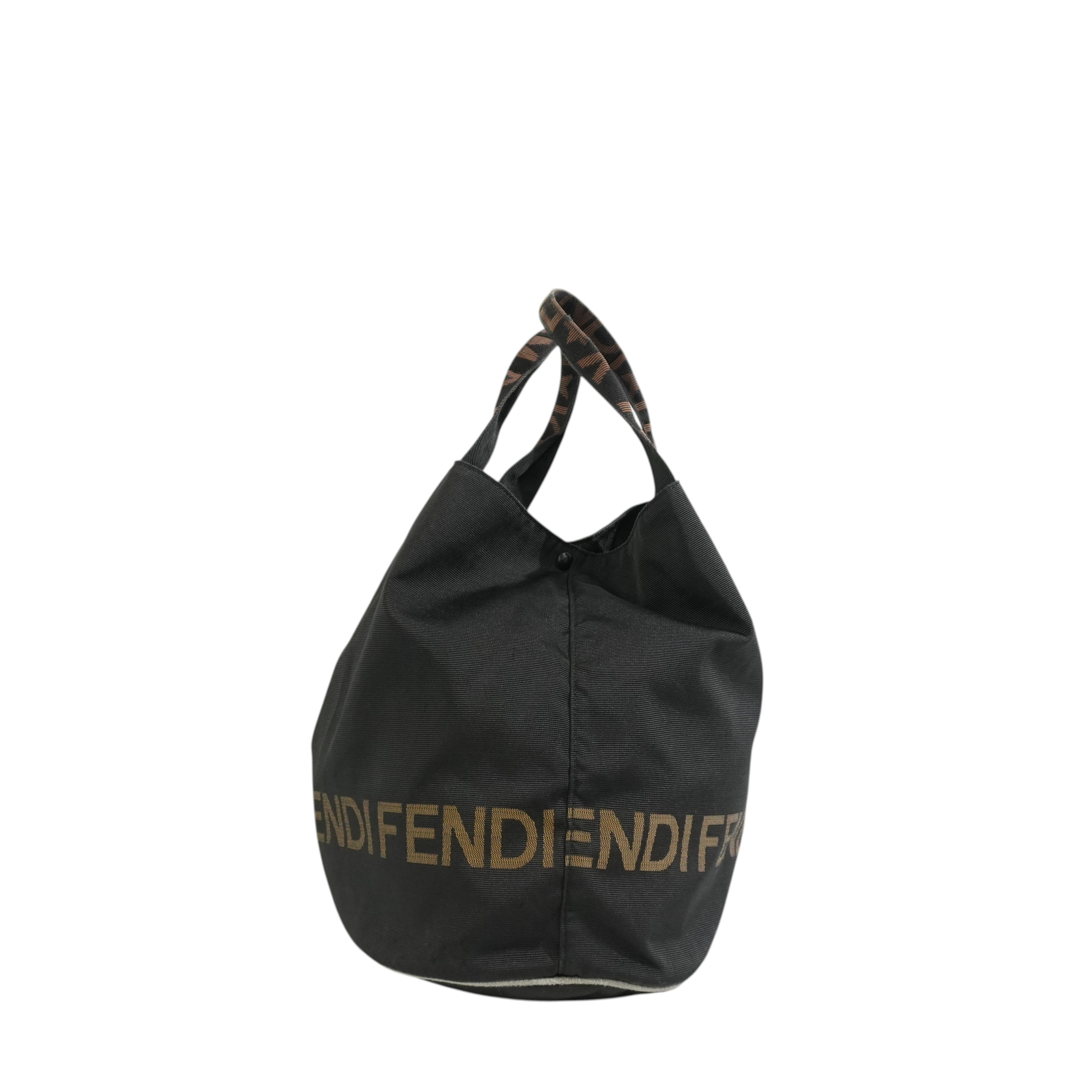 Pre-owned Fendi Handbag Black