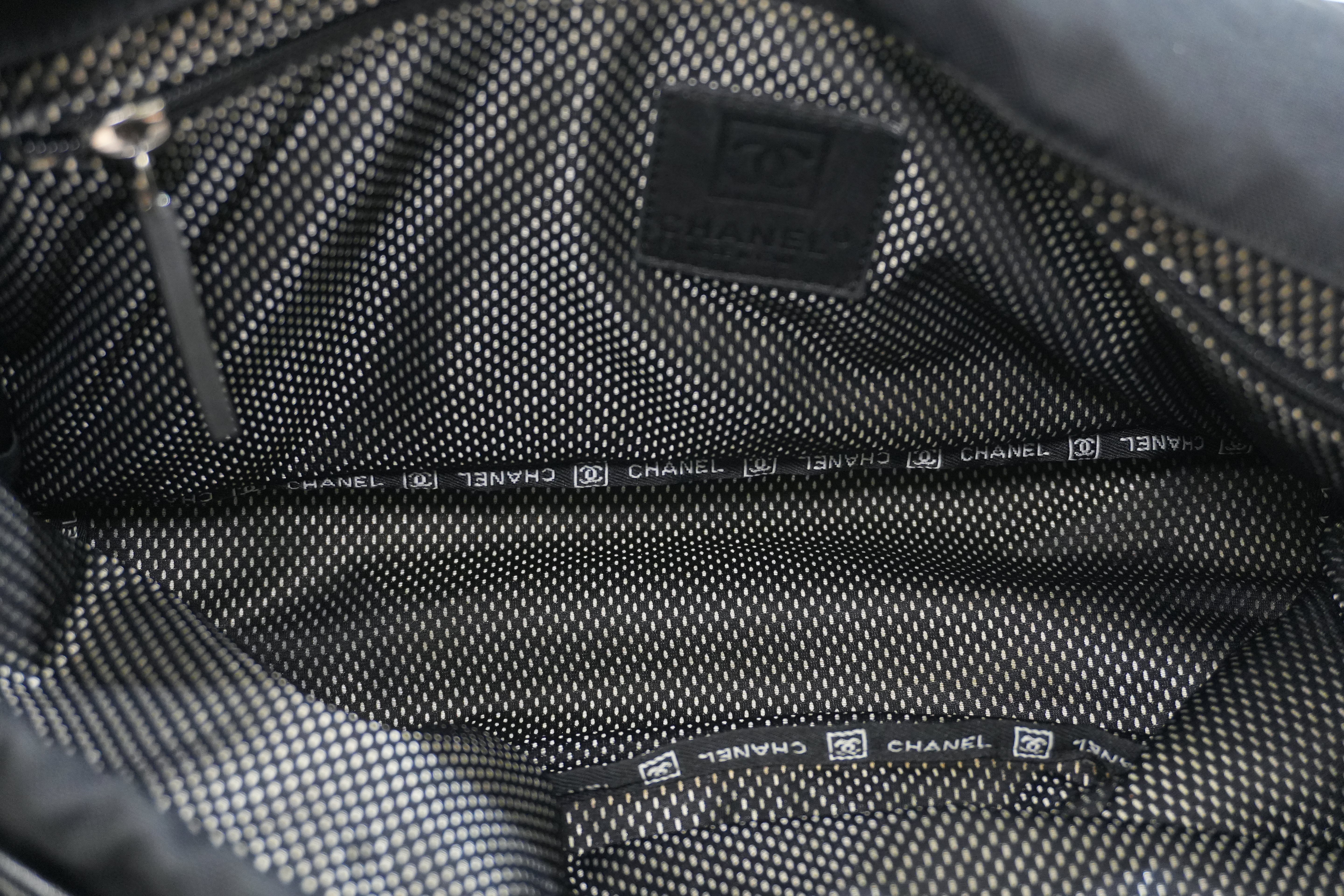 Pre-owned Chanel Sports Line Shoulder Bag Black