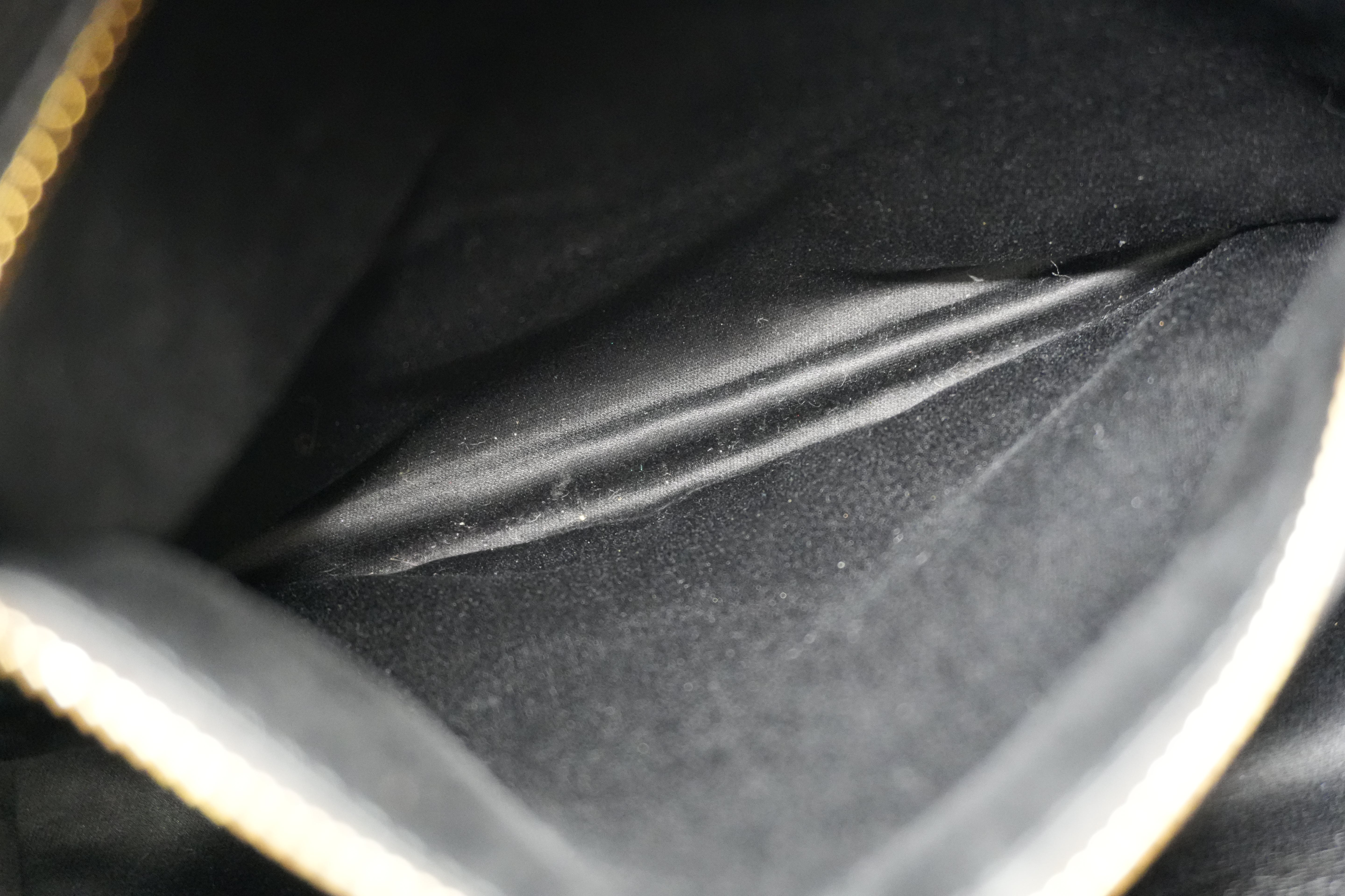 Miumiu Two Way Shoulder Bag Black Leather Used