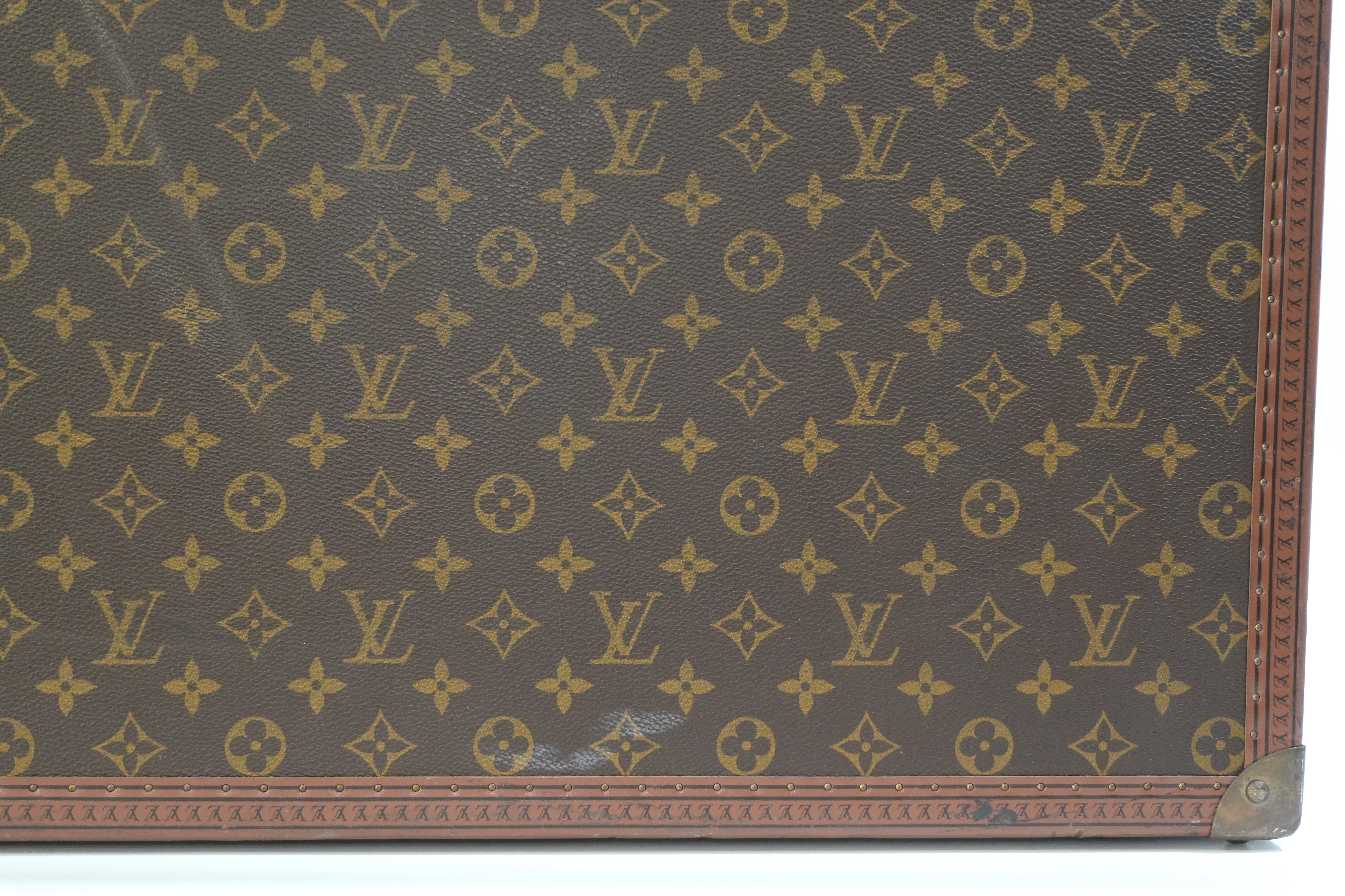 Pre-owned Louis Vuitton Mono Trunk 75 Alzer