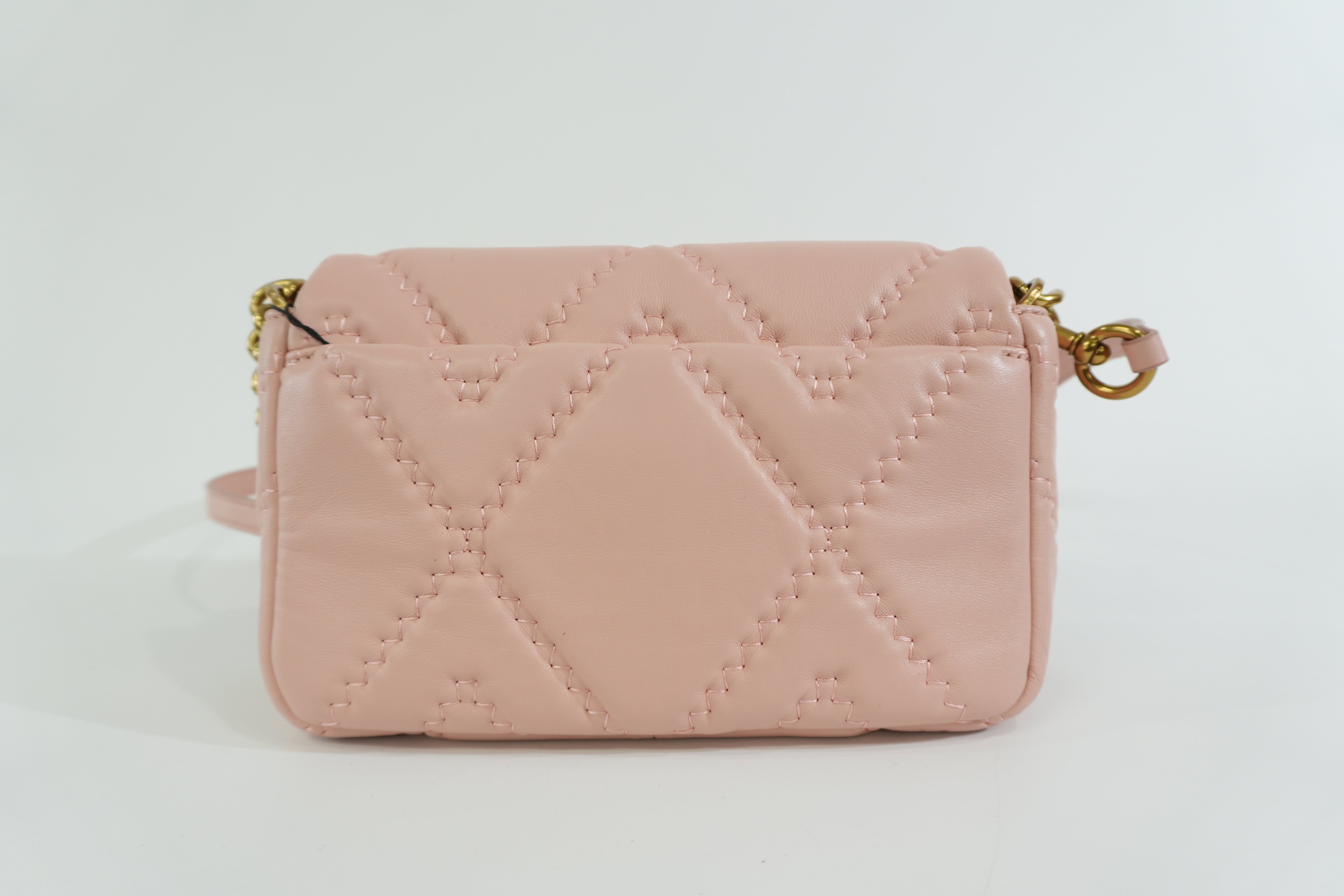 Pre-owned Marc Jacobs Leather Two Way Shoulder Bag Pink