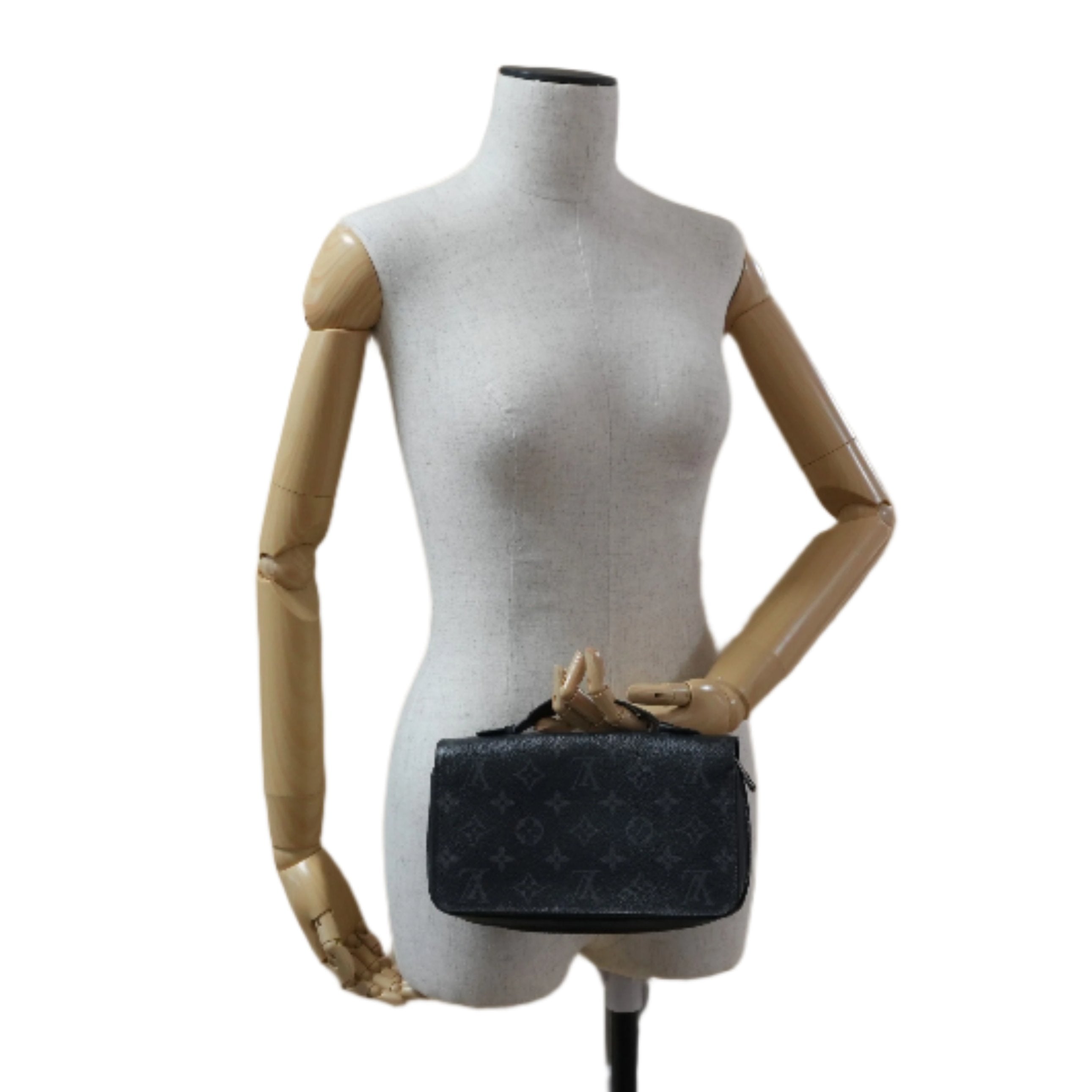 Louis Vuitton Eclipse Zippy XL Wallet Used