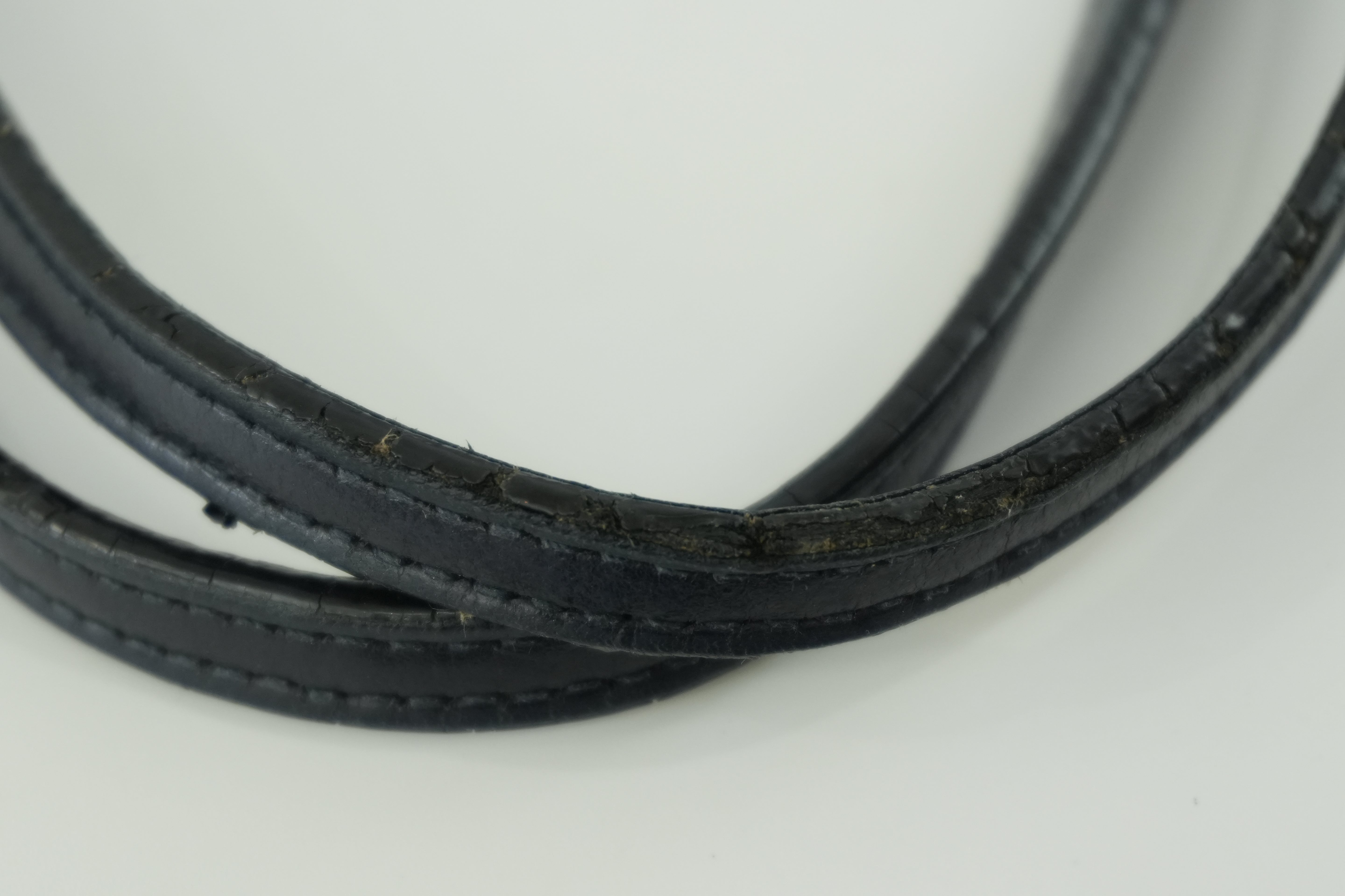 Gucci Blooms Canvas Tote Bag Blue Used