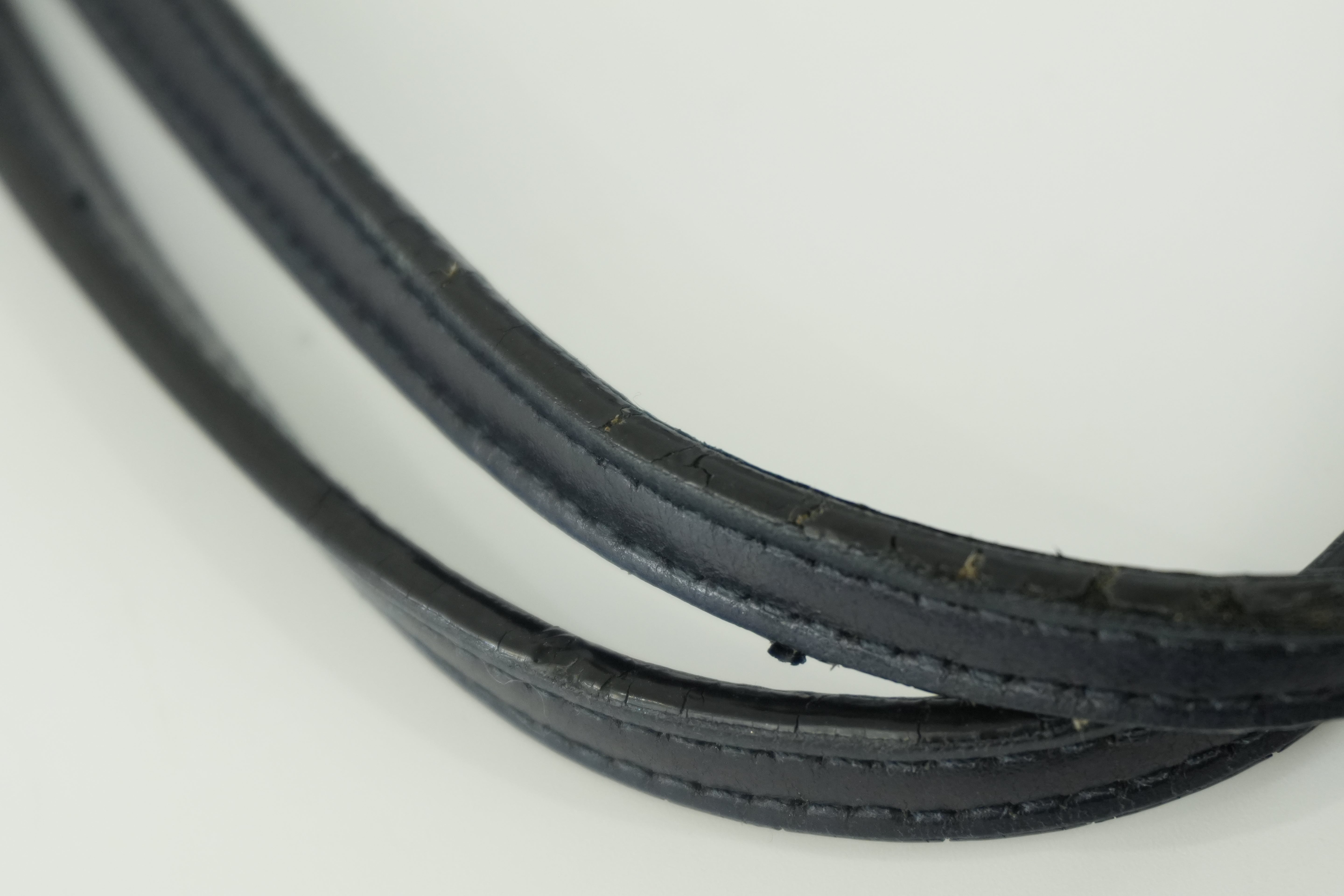 Gucci Blooms Canvas Tote Bag Blue Used