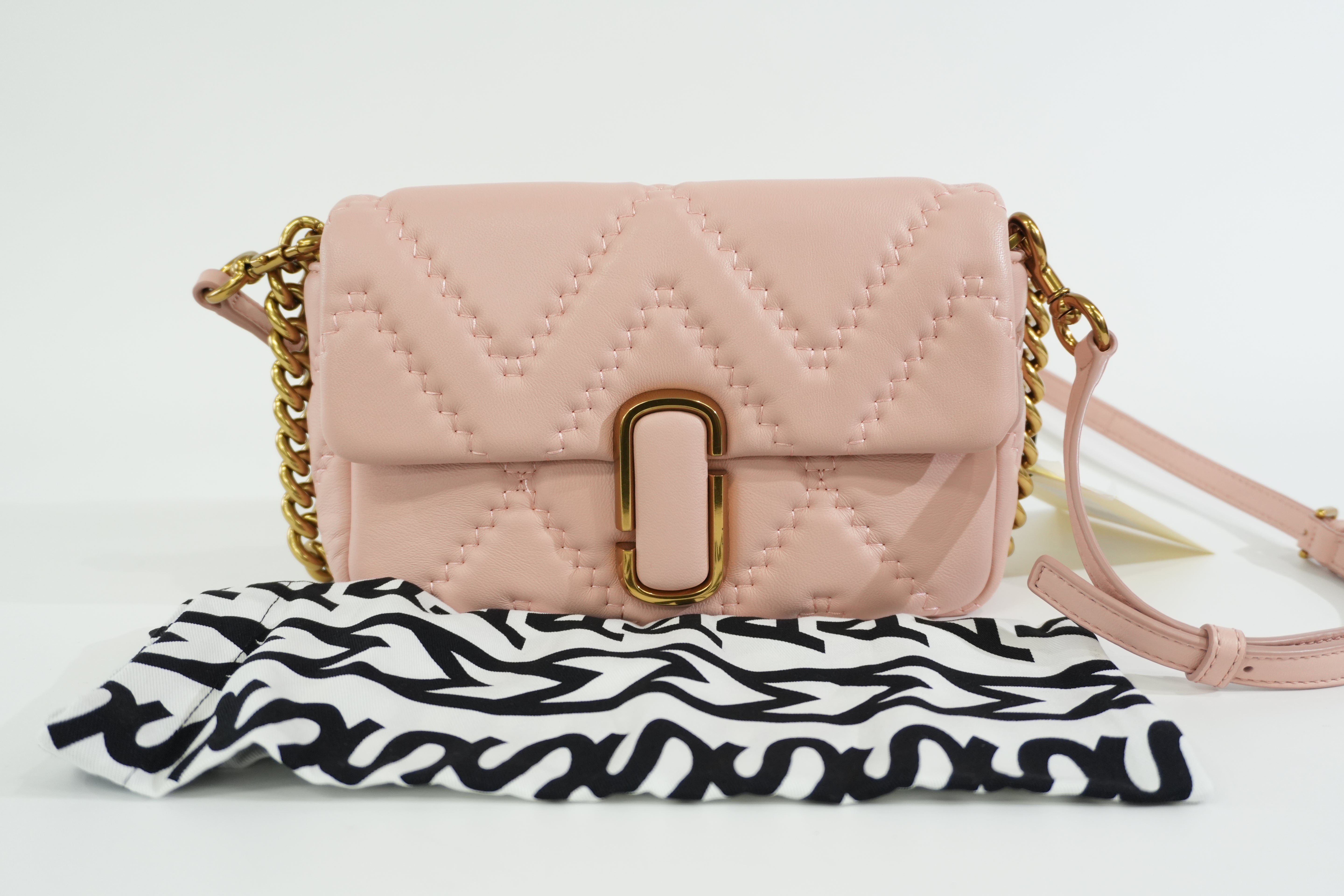 Pre-owned Marc Jacobs Leather Two Way Shoulder Bag Pink