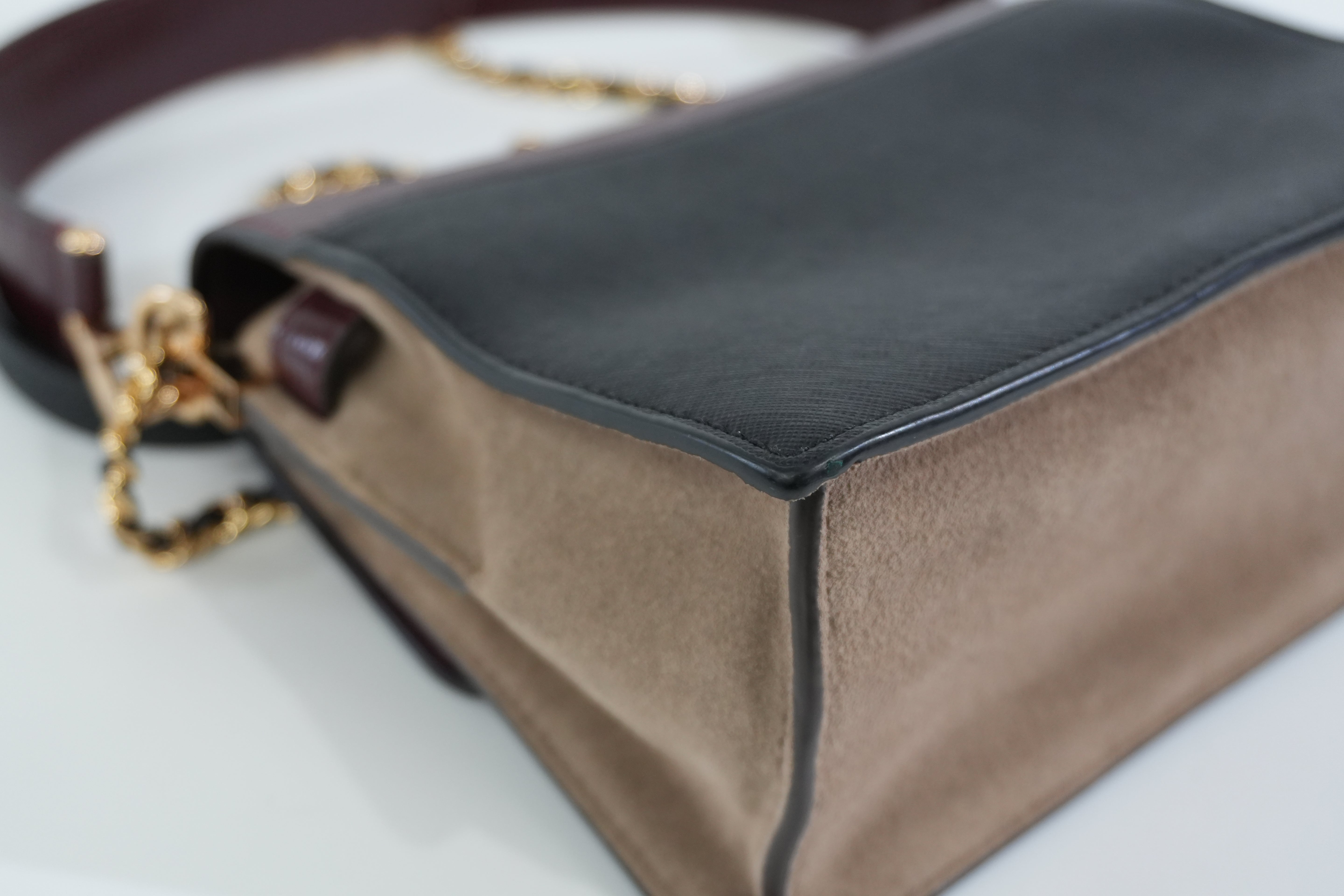 Pre-owned Tory Burch Two Way Shoulder Bag Tricolor