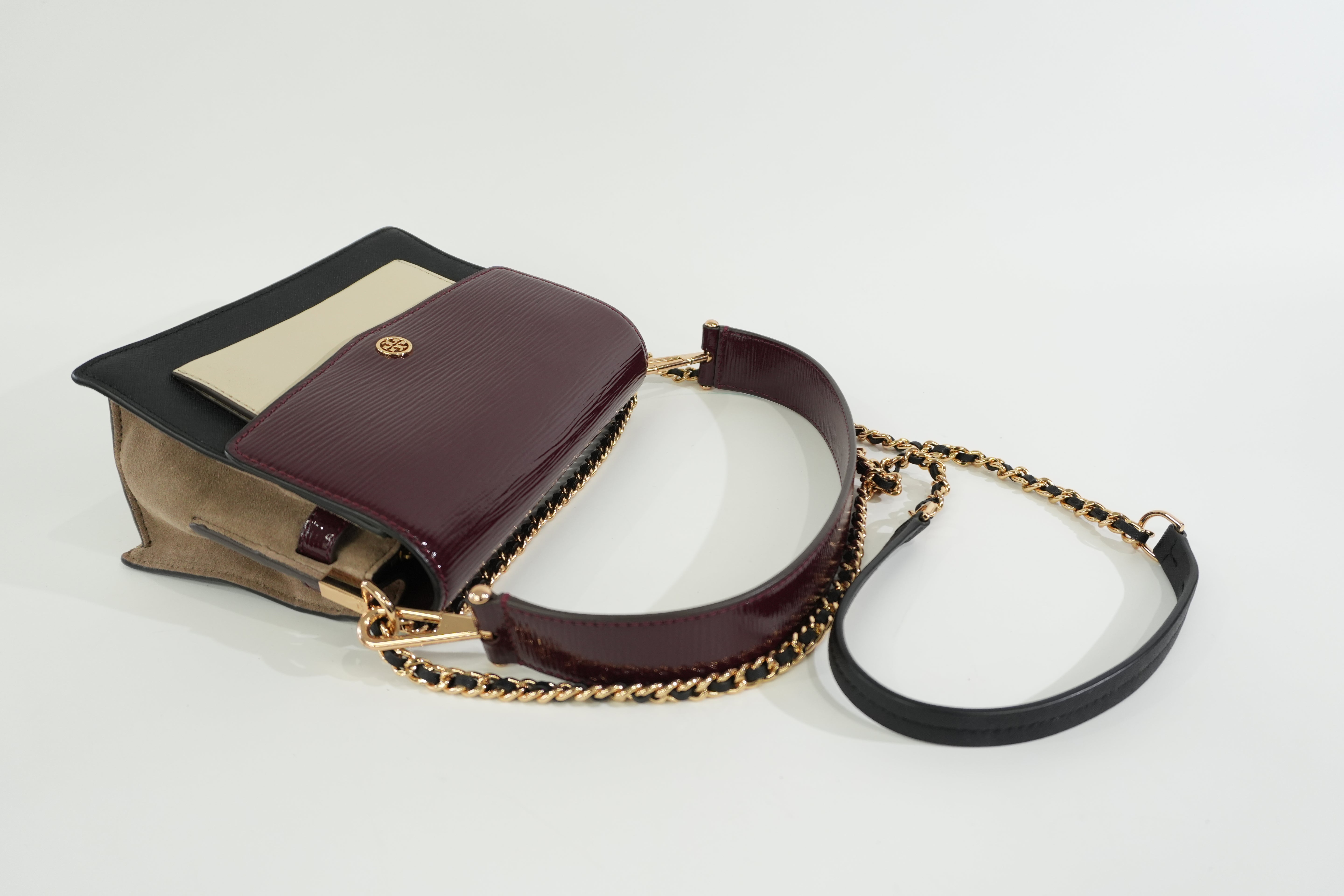 Pre-owned Tory Burch Two Way Shoulder Bag Tricolor