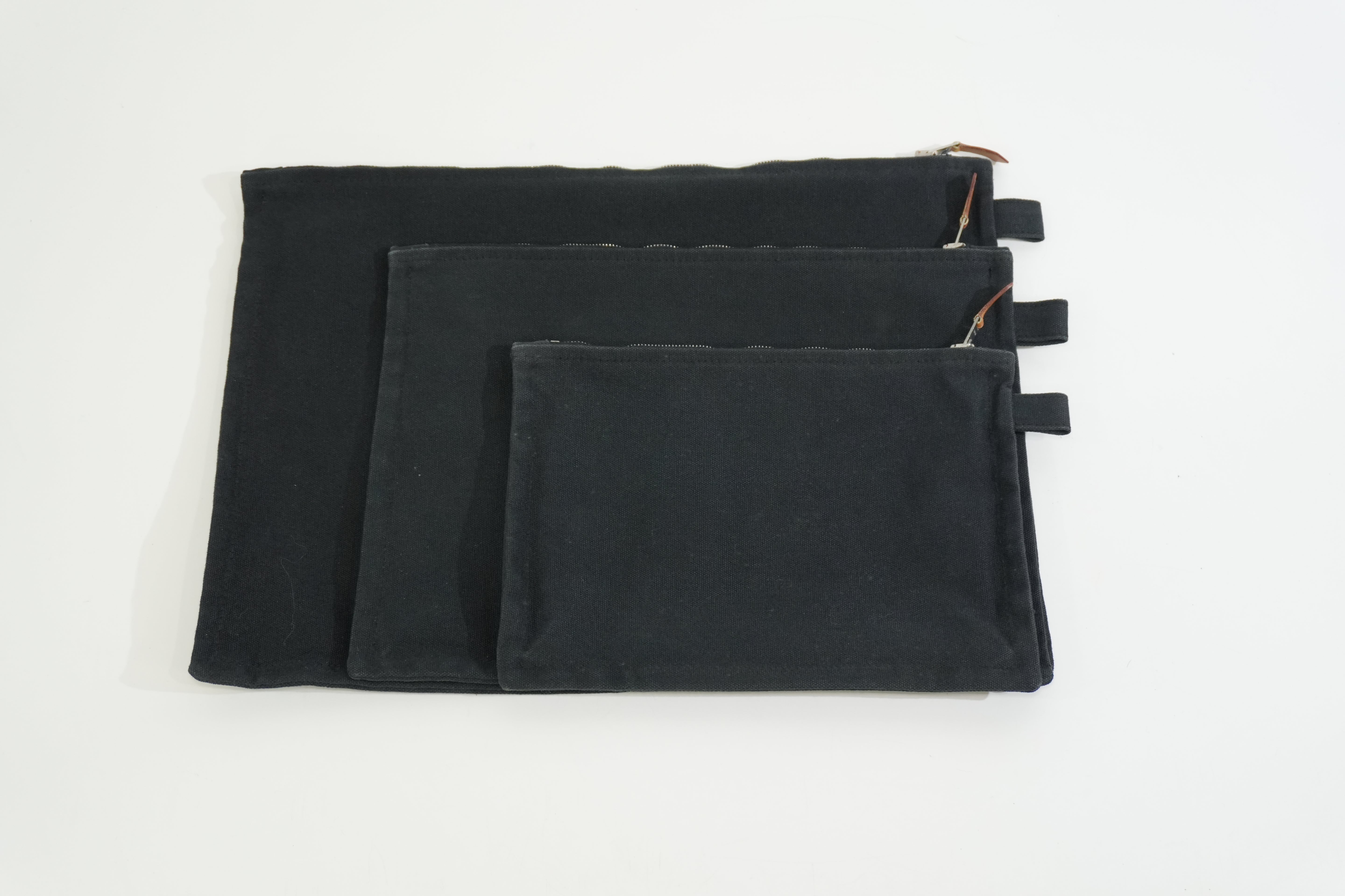 Pre-owned Hermes Bundle of 3 Pouches