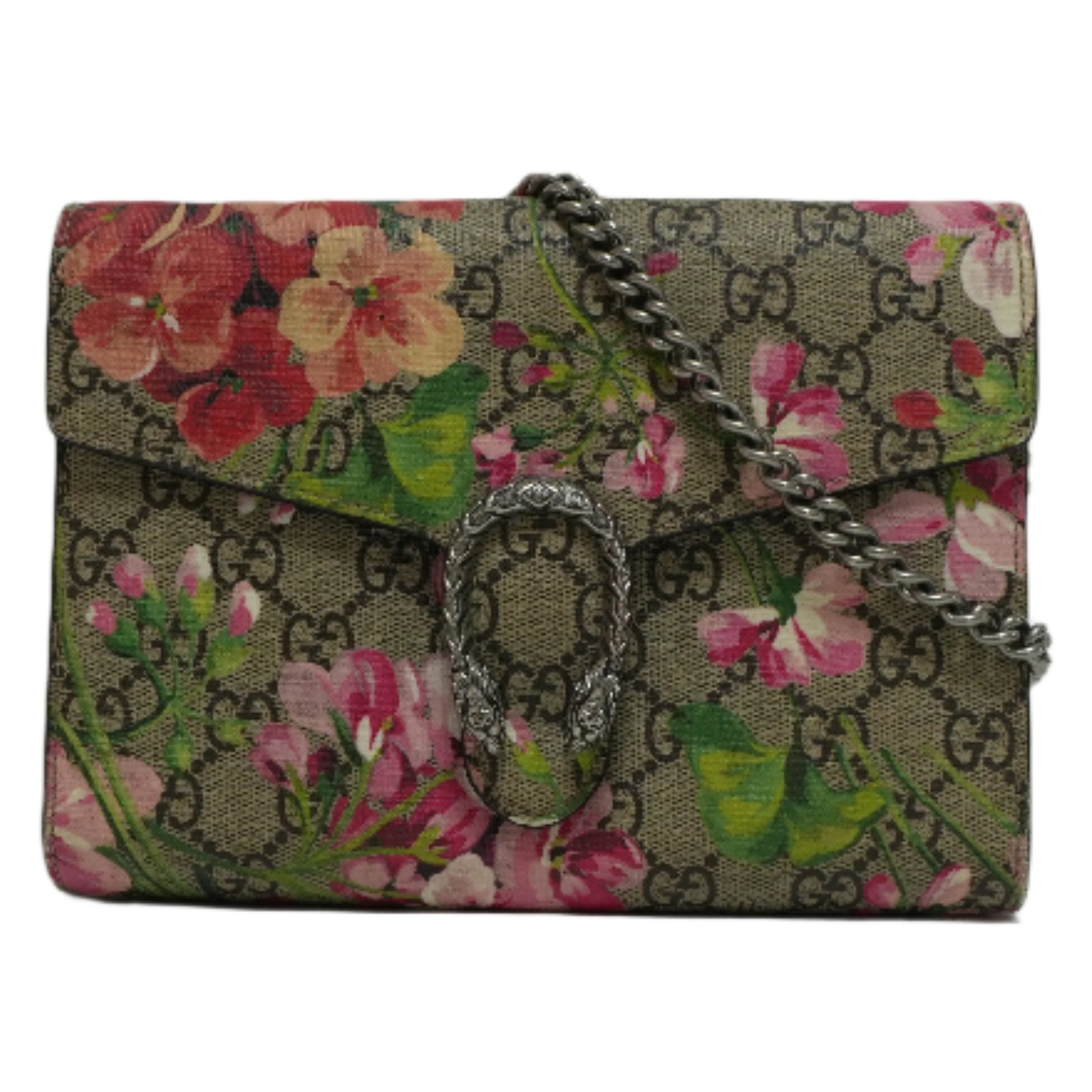Gucci Dionysus Blooms Wallet on Chain Used