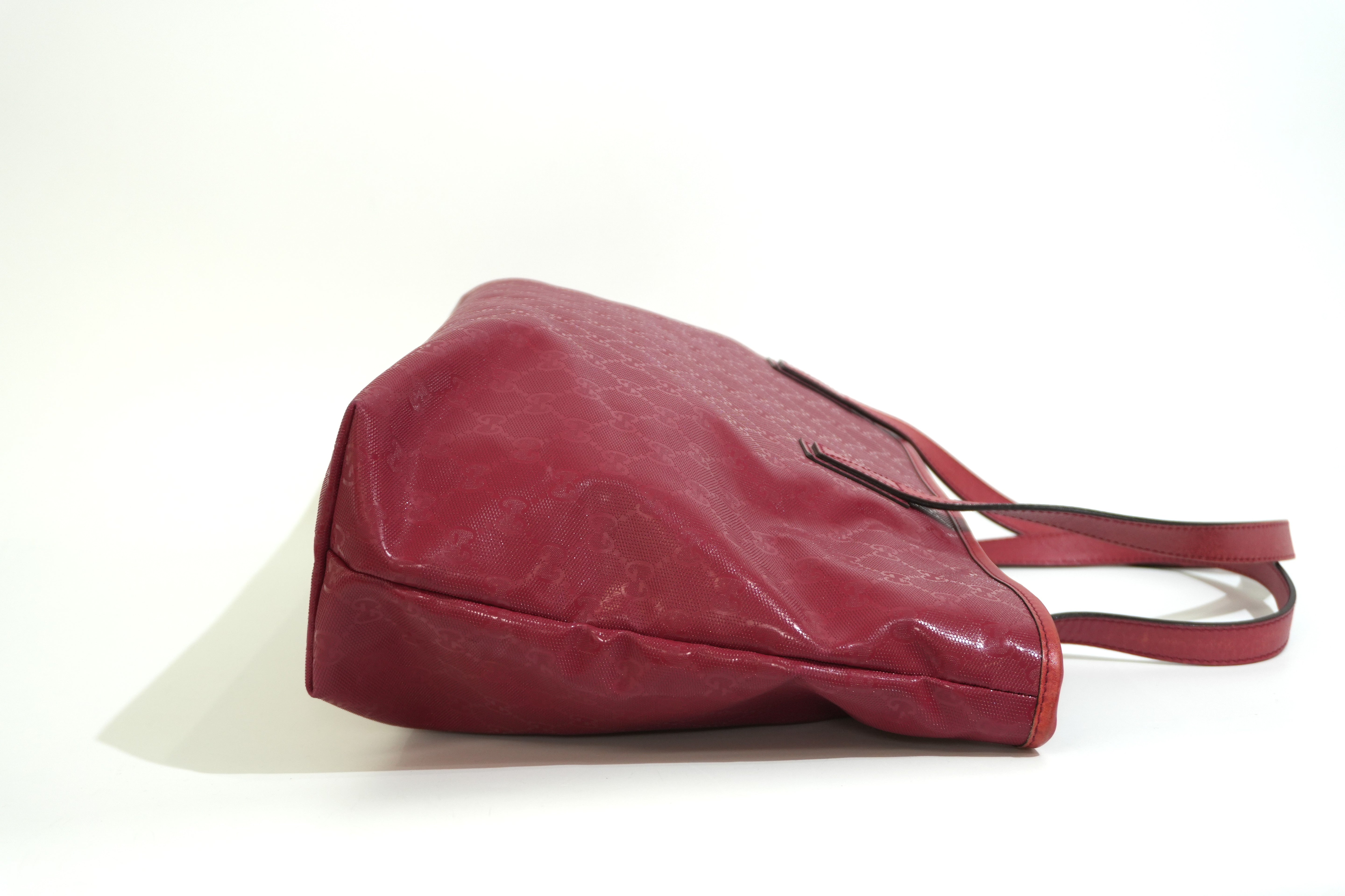 Pre-owned Gucci Shoulder Tote Bag Pink