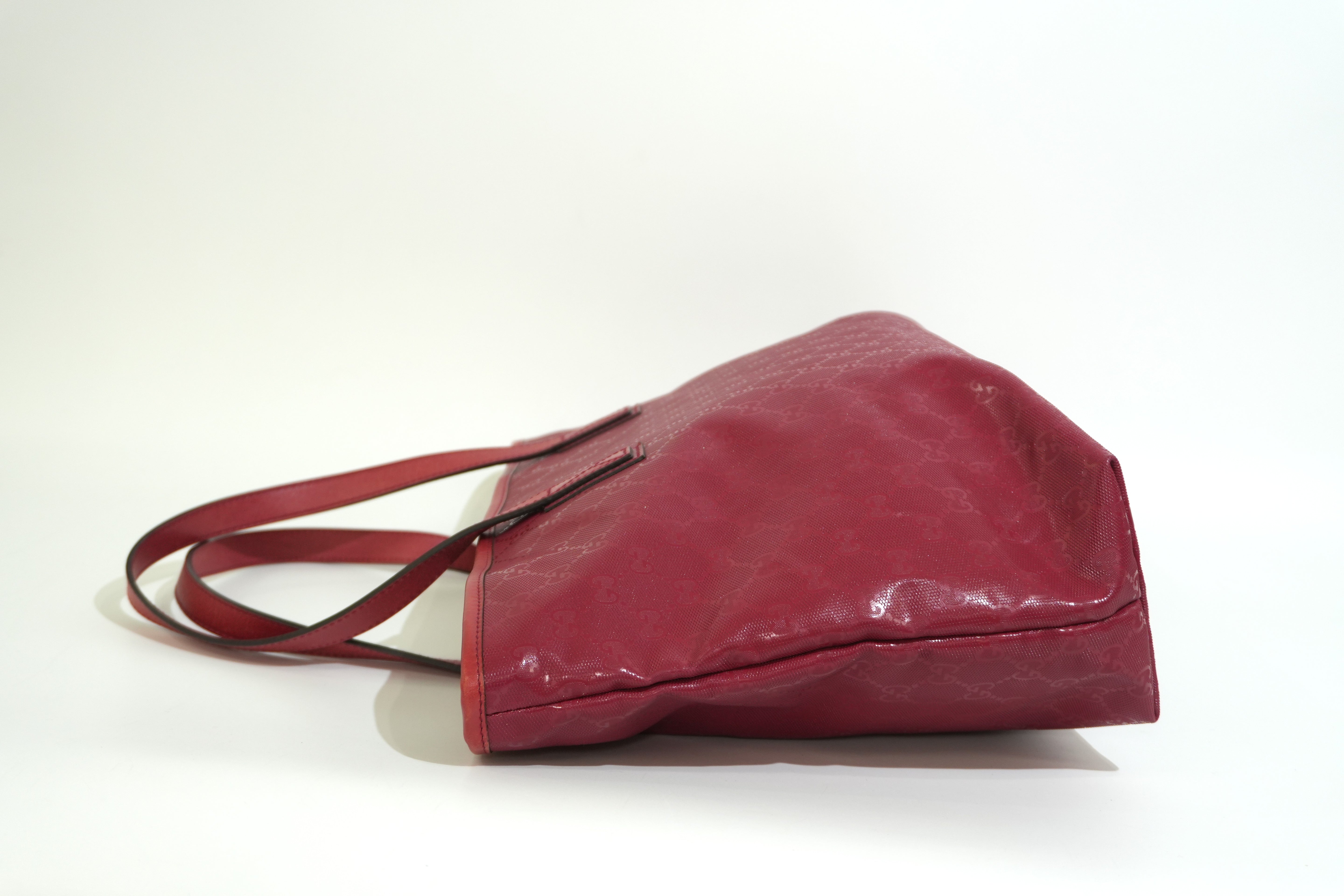 Pre-owned Gucci Shoulder Tote Bag Pink