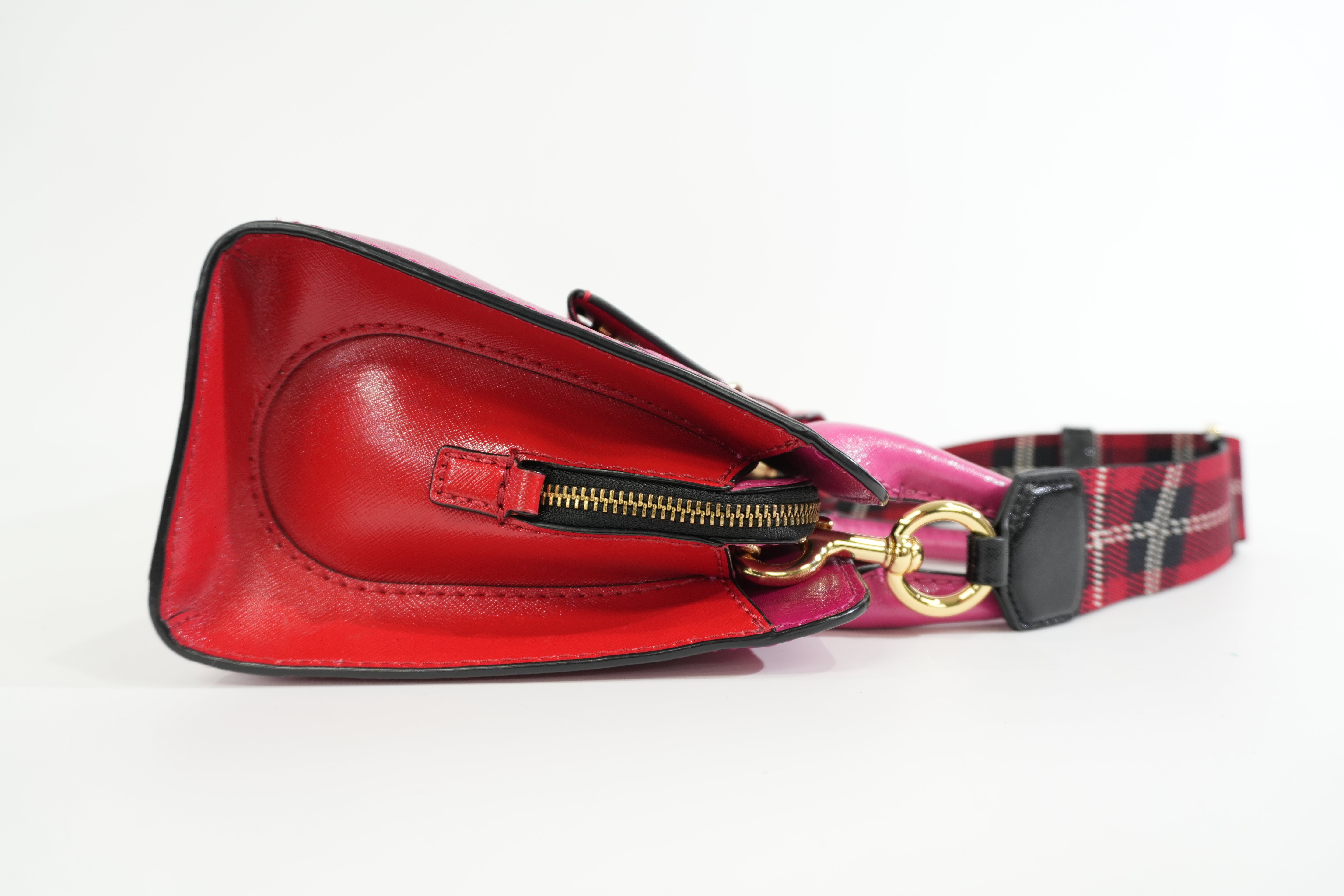 Pre-owned Marc Jacobs Leather Big Shot Two Way Shoulder Bag Pink