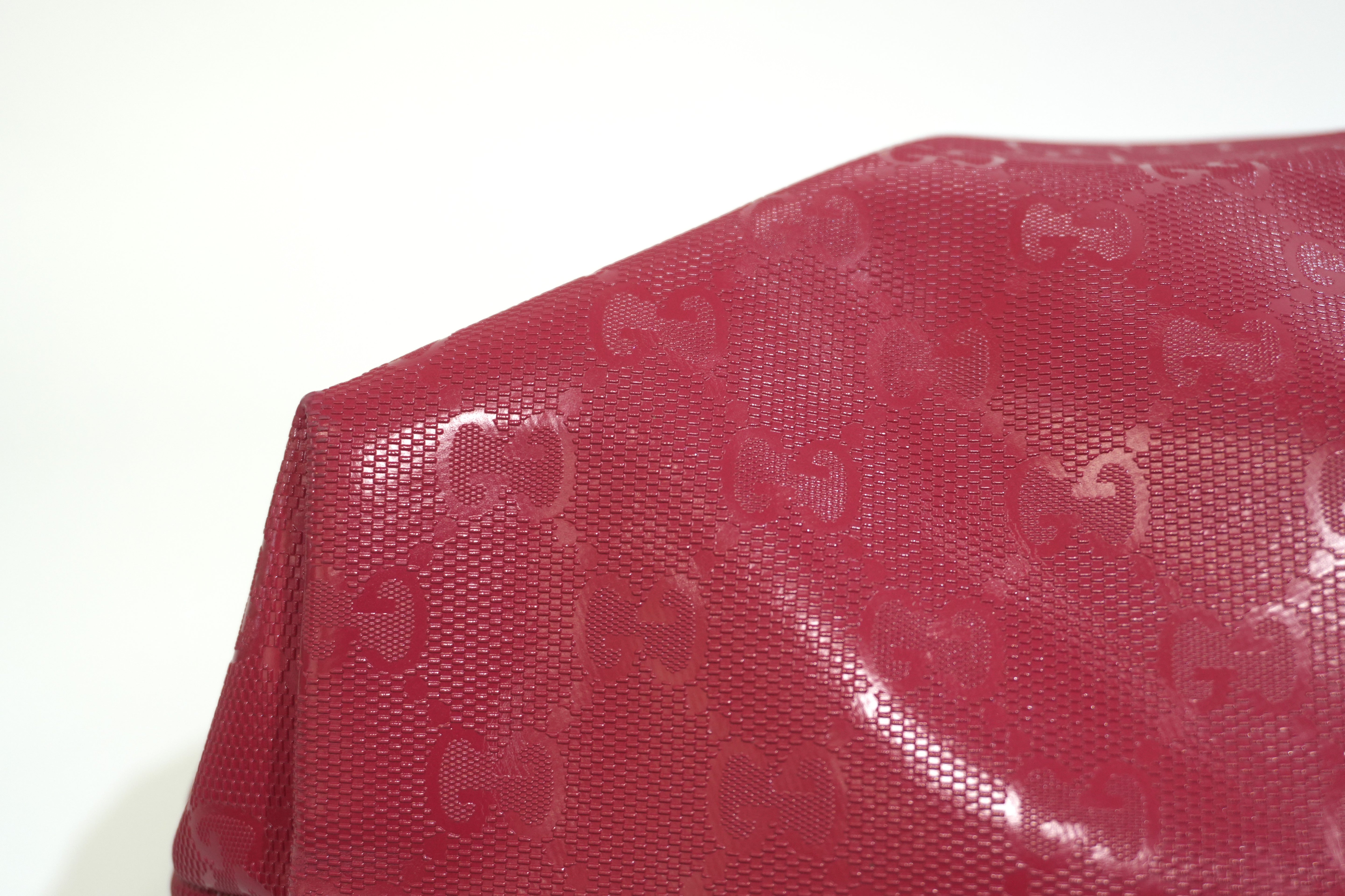 Pre-owned Gucci Shoulder Tote Bag Pink