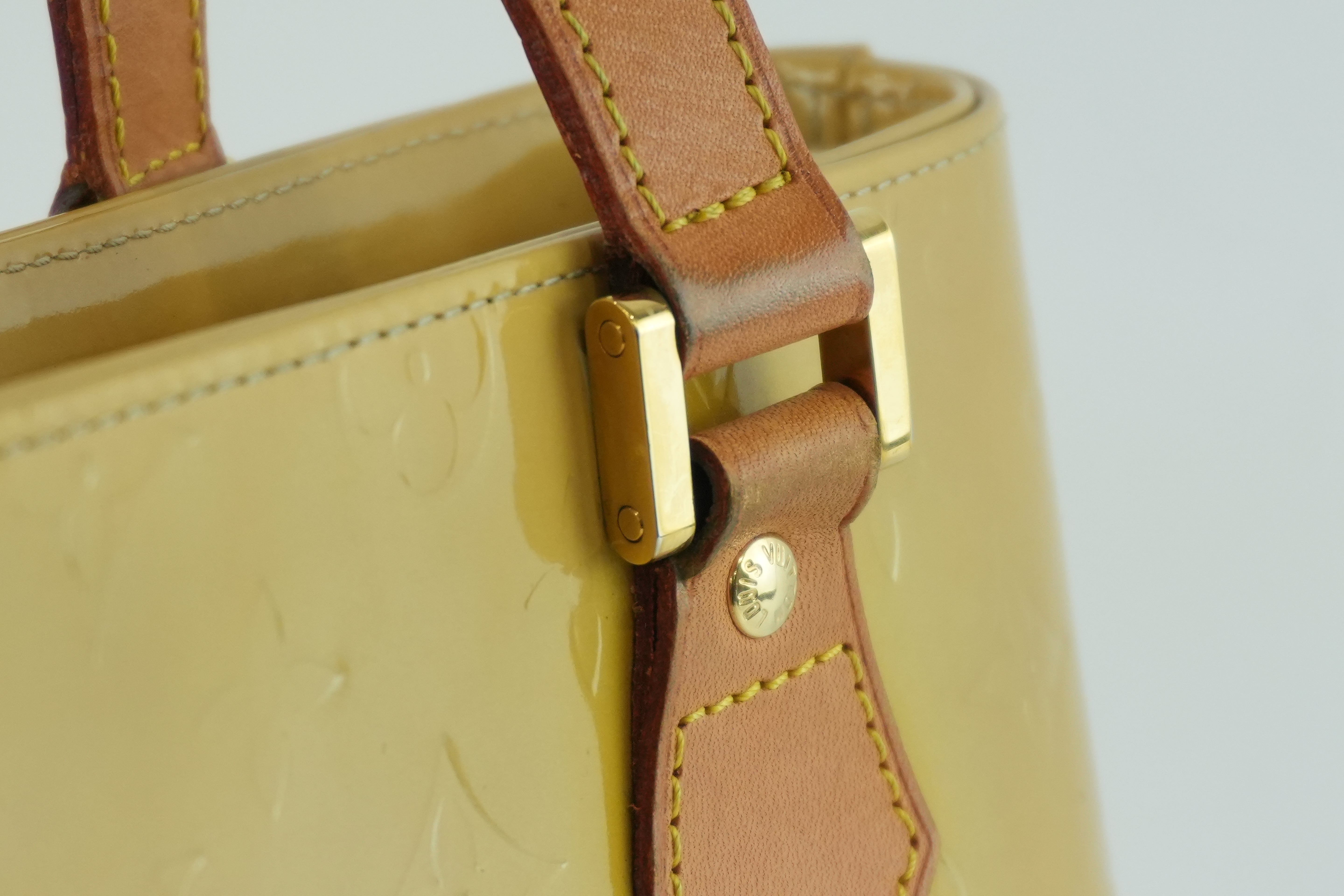 Louis Vuitton Houston Vernis Handbag Used