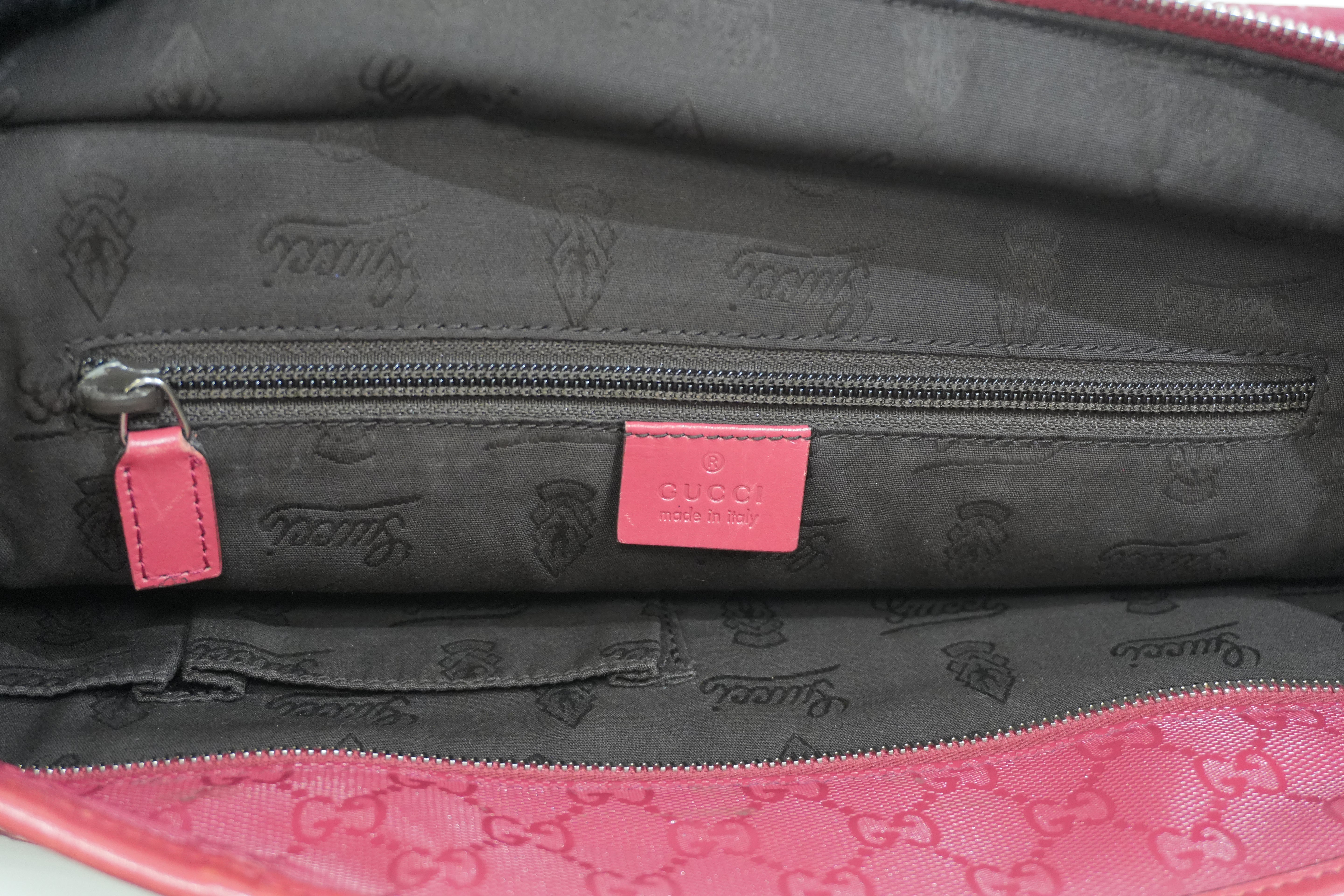 Pre-owned Gucci Shoulder Tote Bag Pink