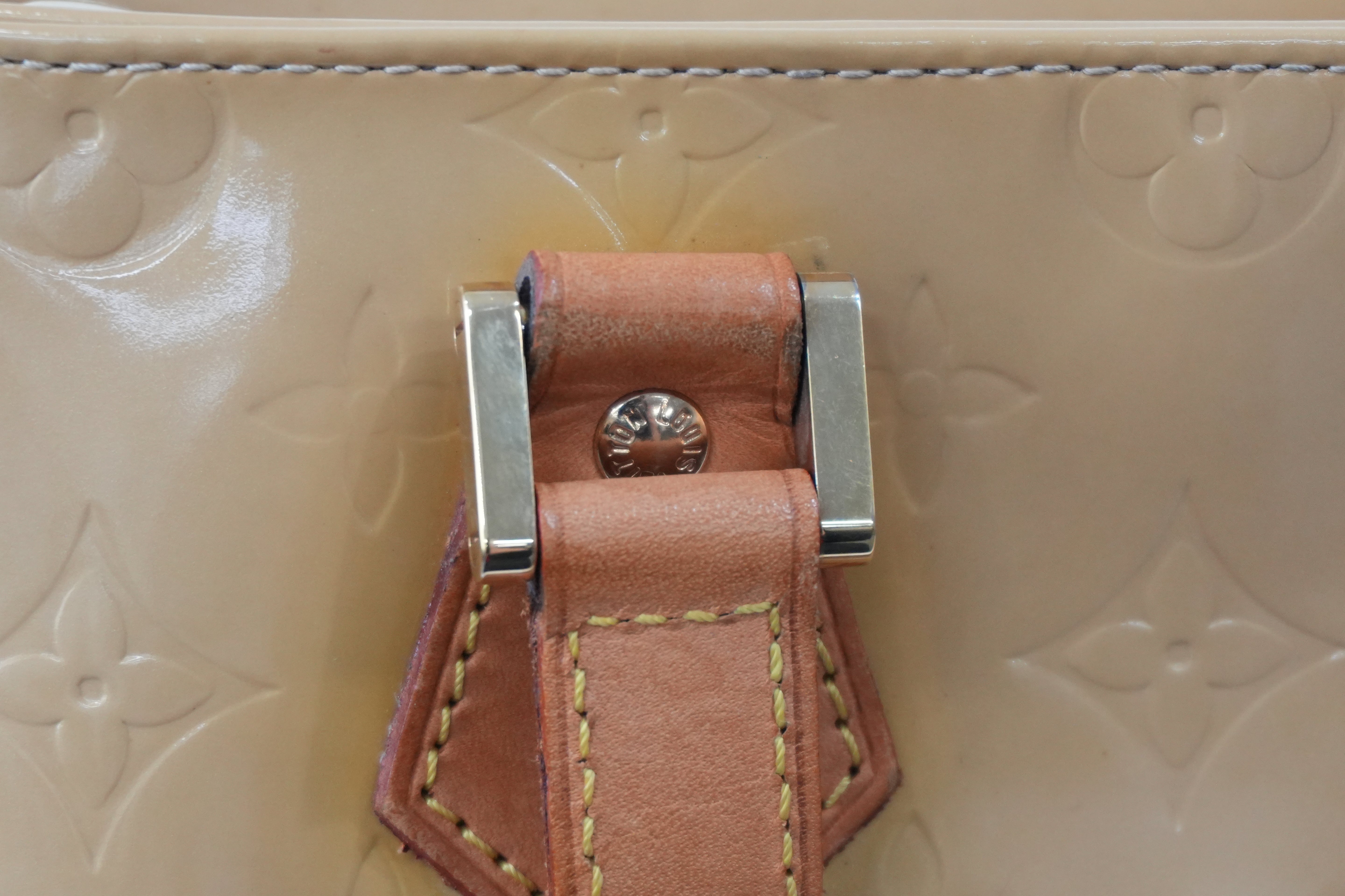 Louis Vuitton Houston Vernis Handbag Used