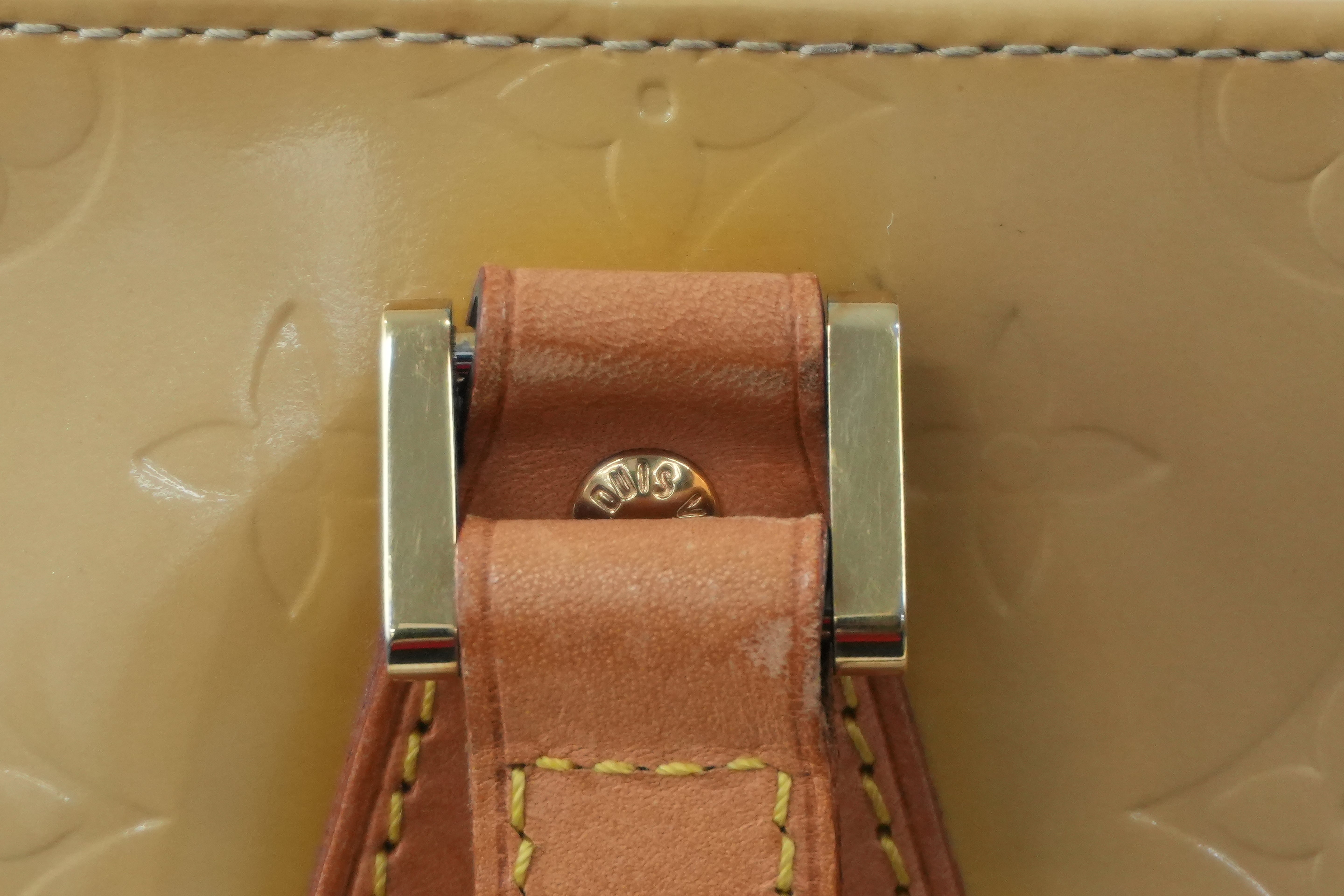 Louis Vuitton Houston Vernis Handbag Used