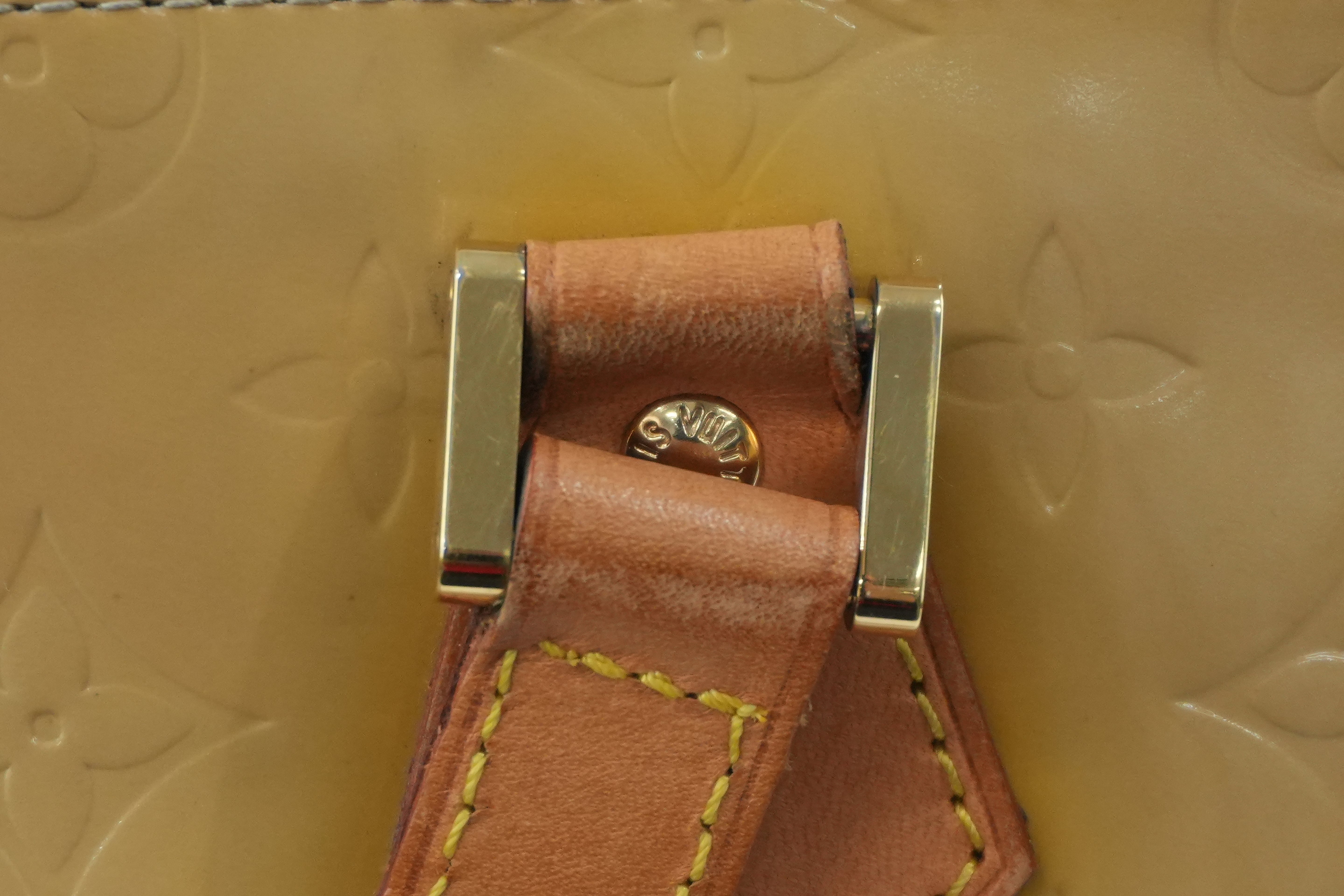 Louis Vuitton Houston Vernis Handbag Used