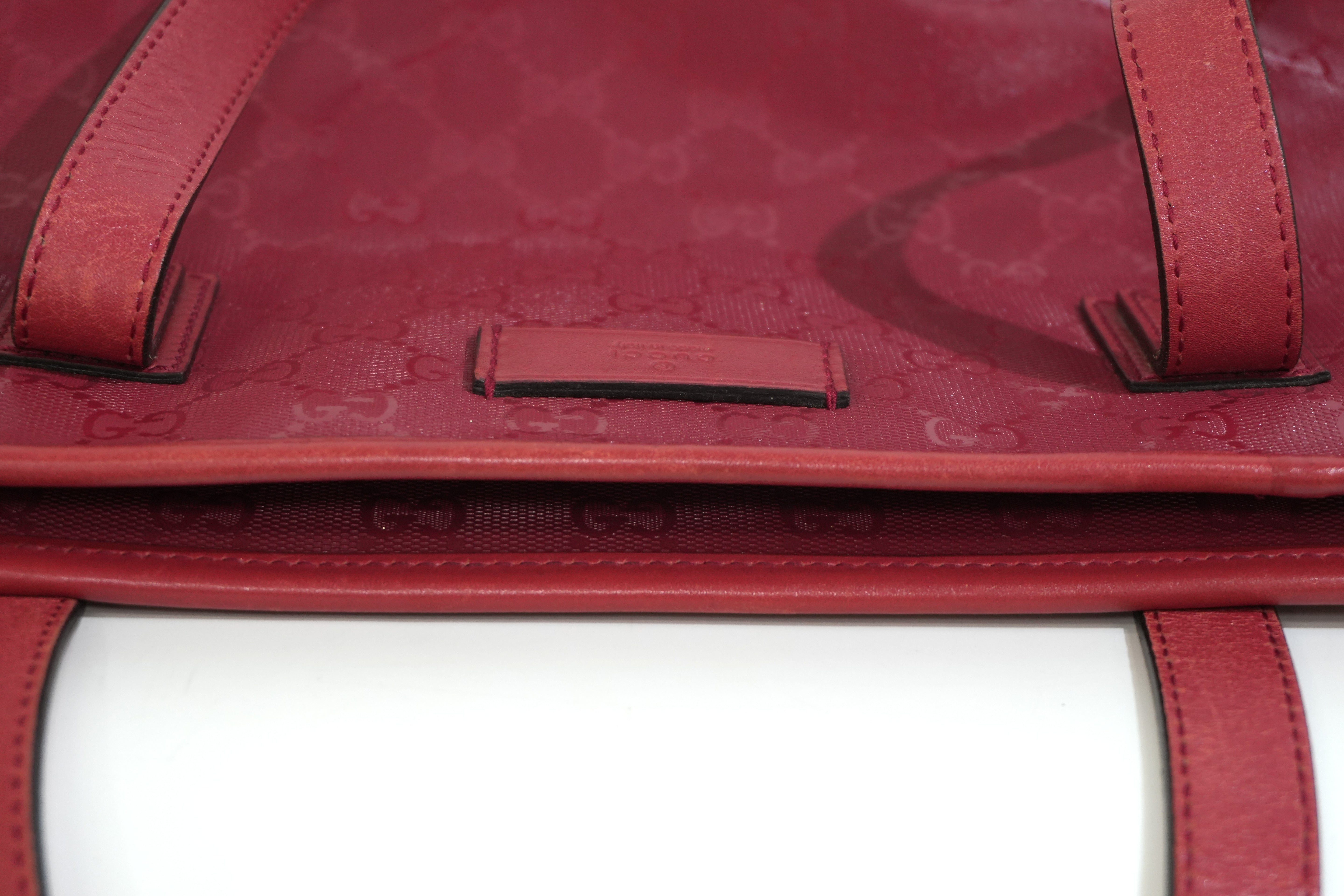 Pre-owned Gucci Shoulder Tote Bag Pink
