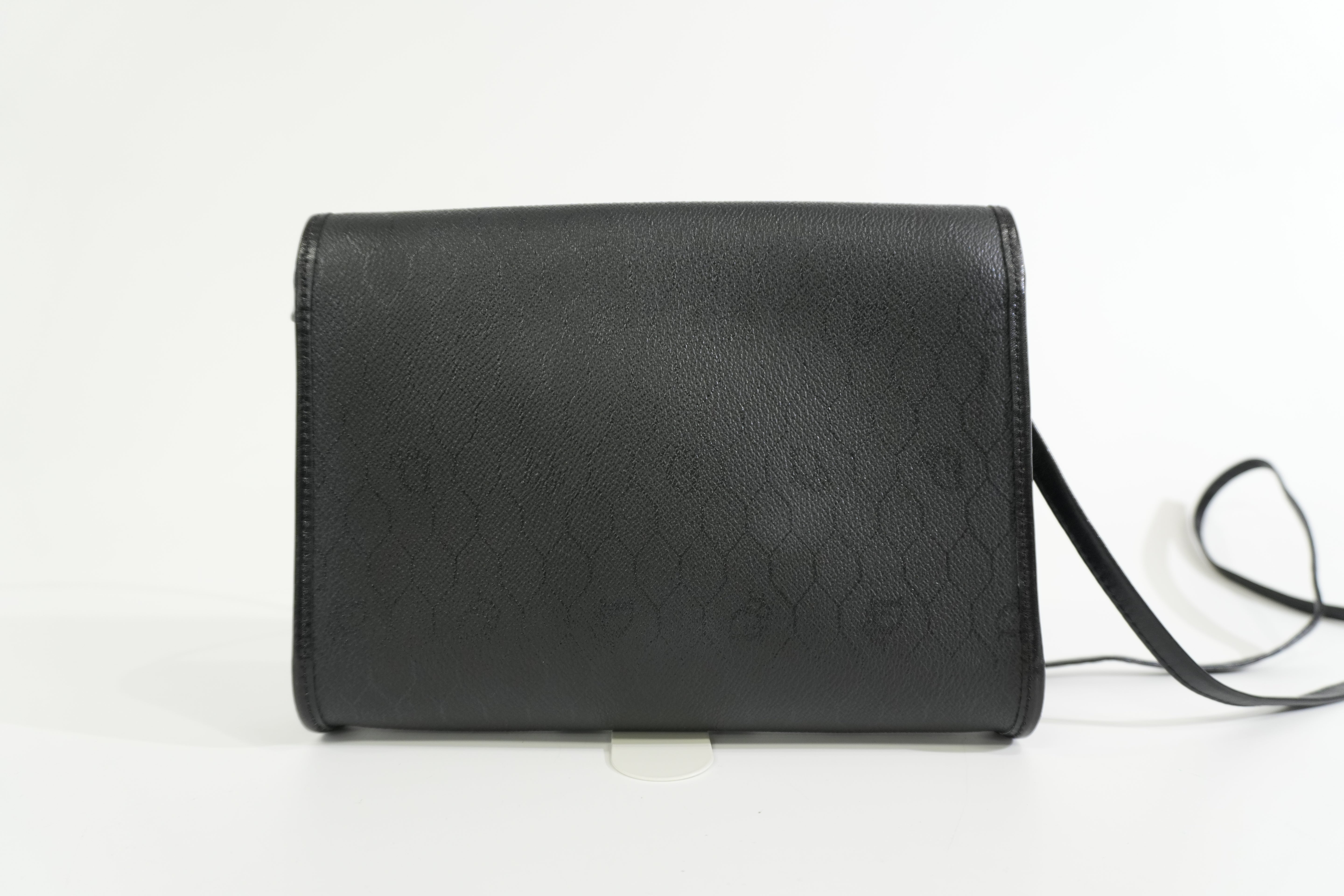 Pre-owned Christian Dior Honeycomb Shoulder Bag Black