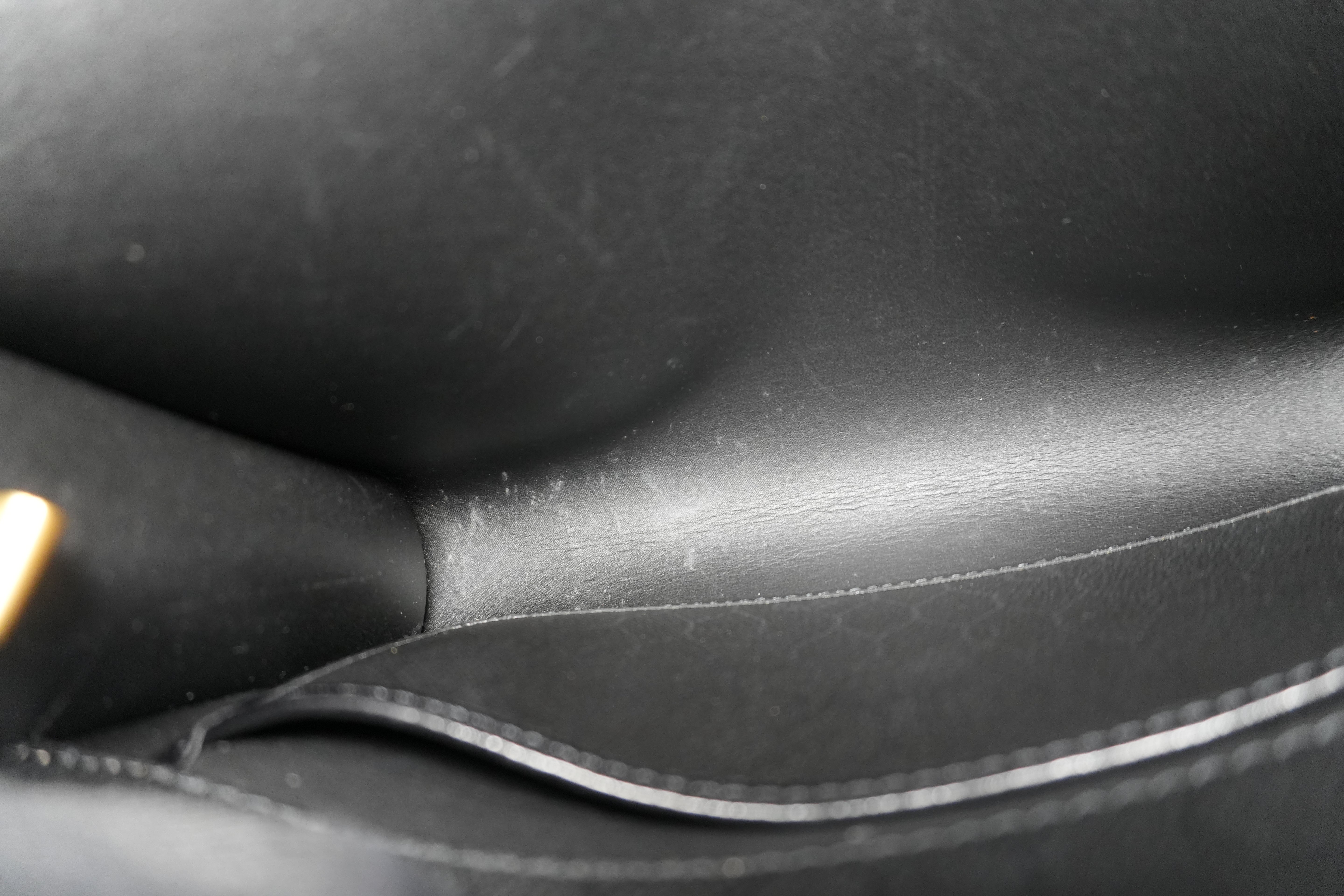 Pre-owned Christian Dior Honeycomb Shoulder Bag Black