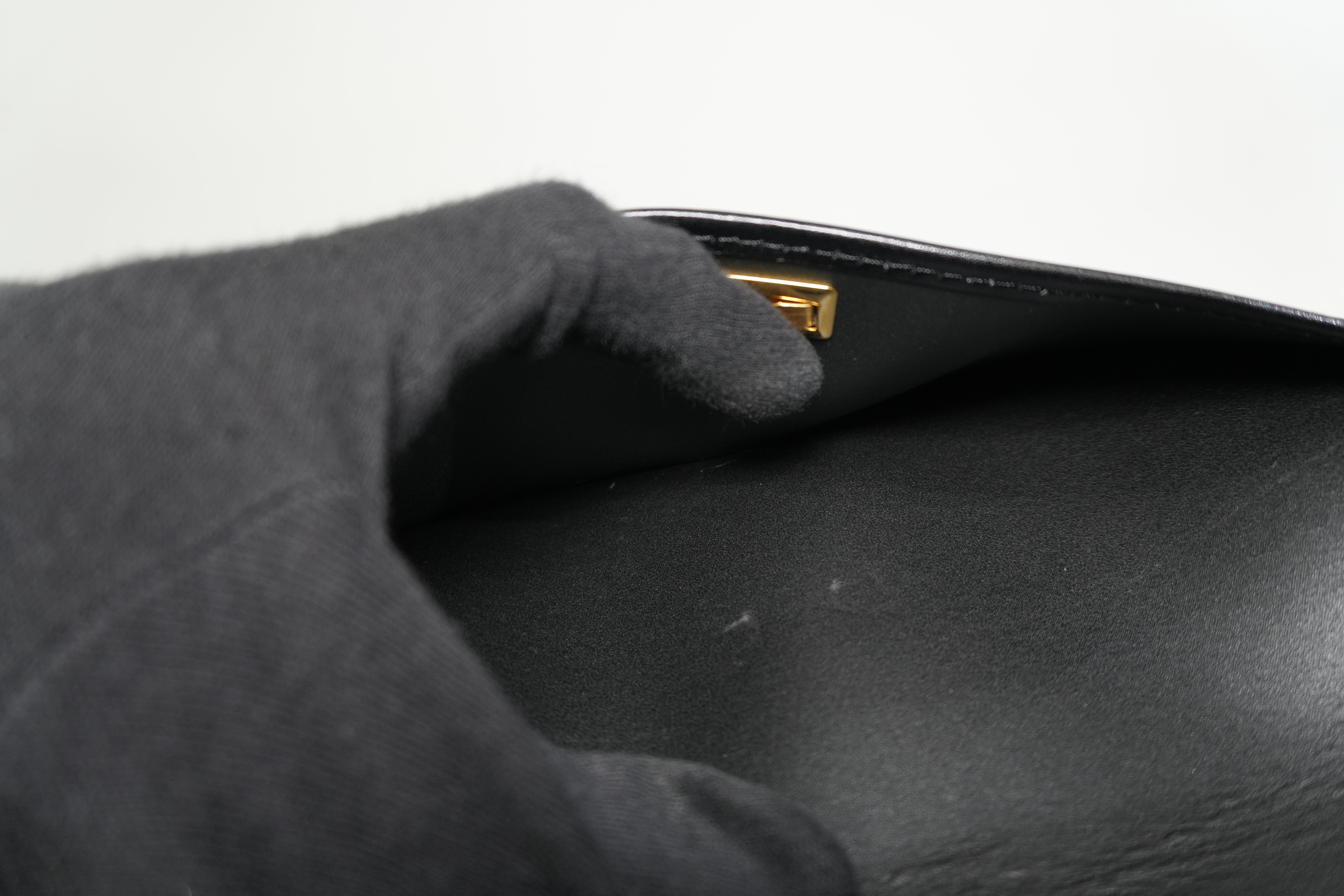 Pre-owned Christian Dior Honeycomb Shoulder Bag Black