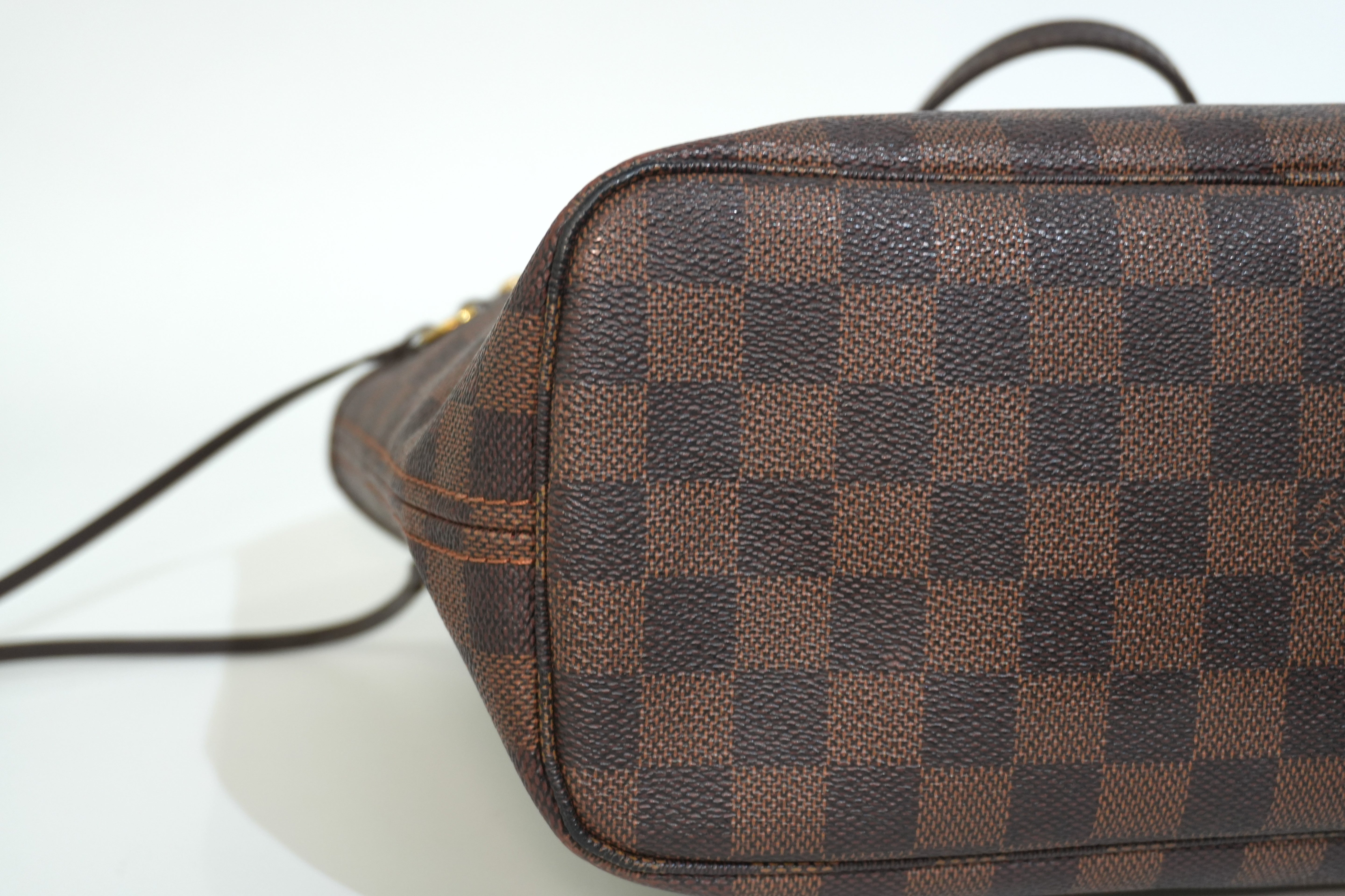 Pre-owned Louis Vuitton Damier Ebene Neverfull PM Tote Bag